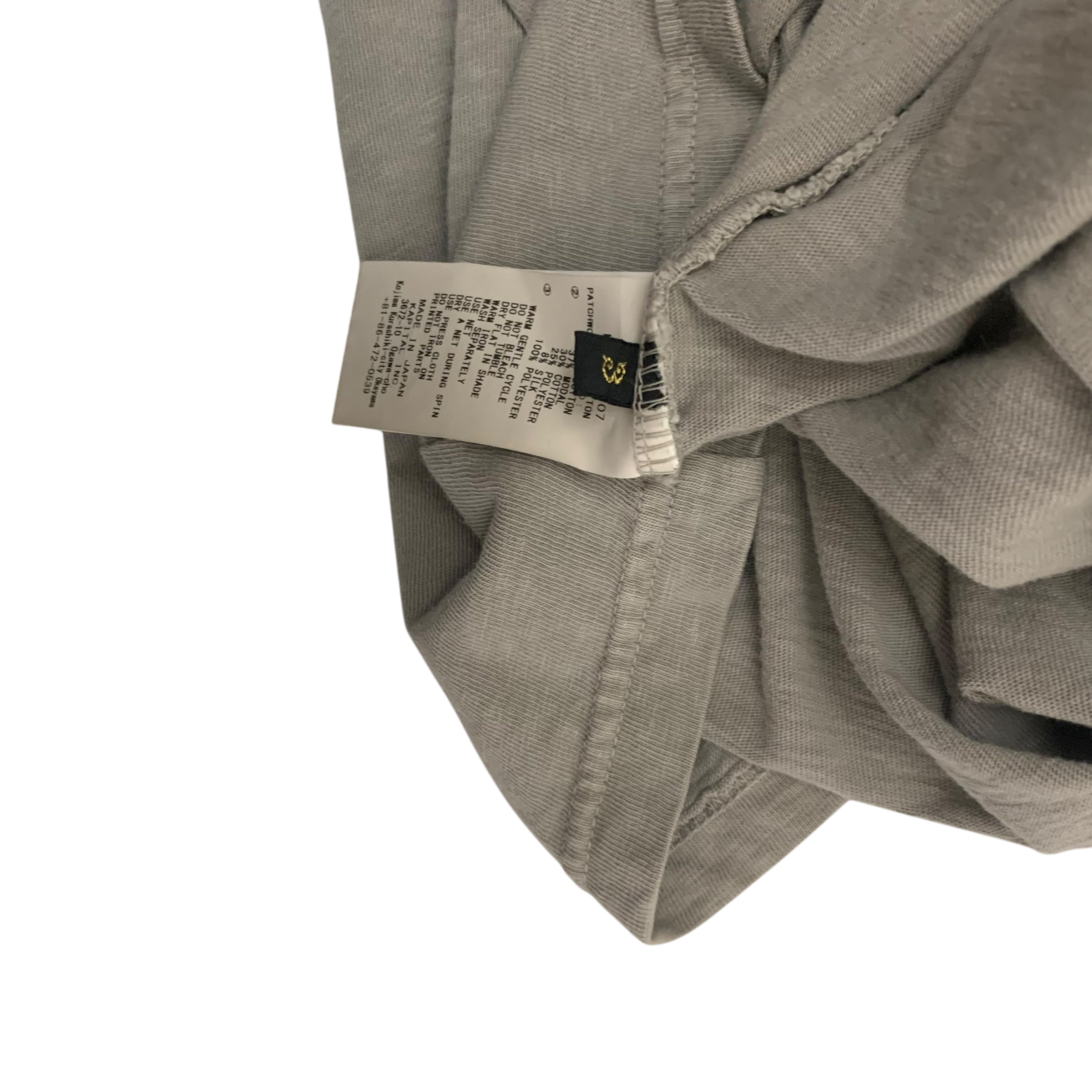 Kapital Tianzhu Hippie Ron Long-Sleeve T-Shirt Grey