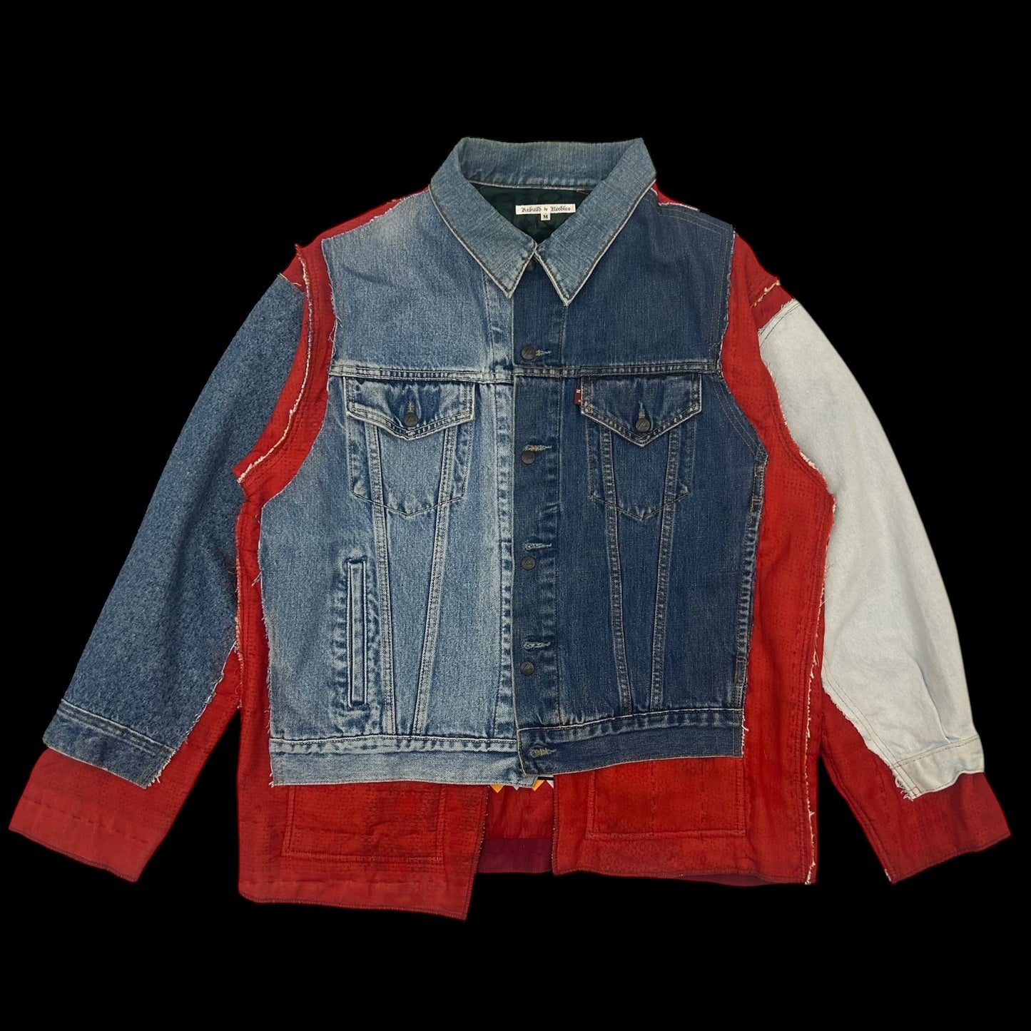 Needles Rebuild Patchwork Denim Jacket (Fits L/XL)