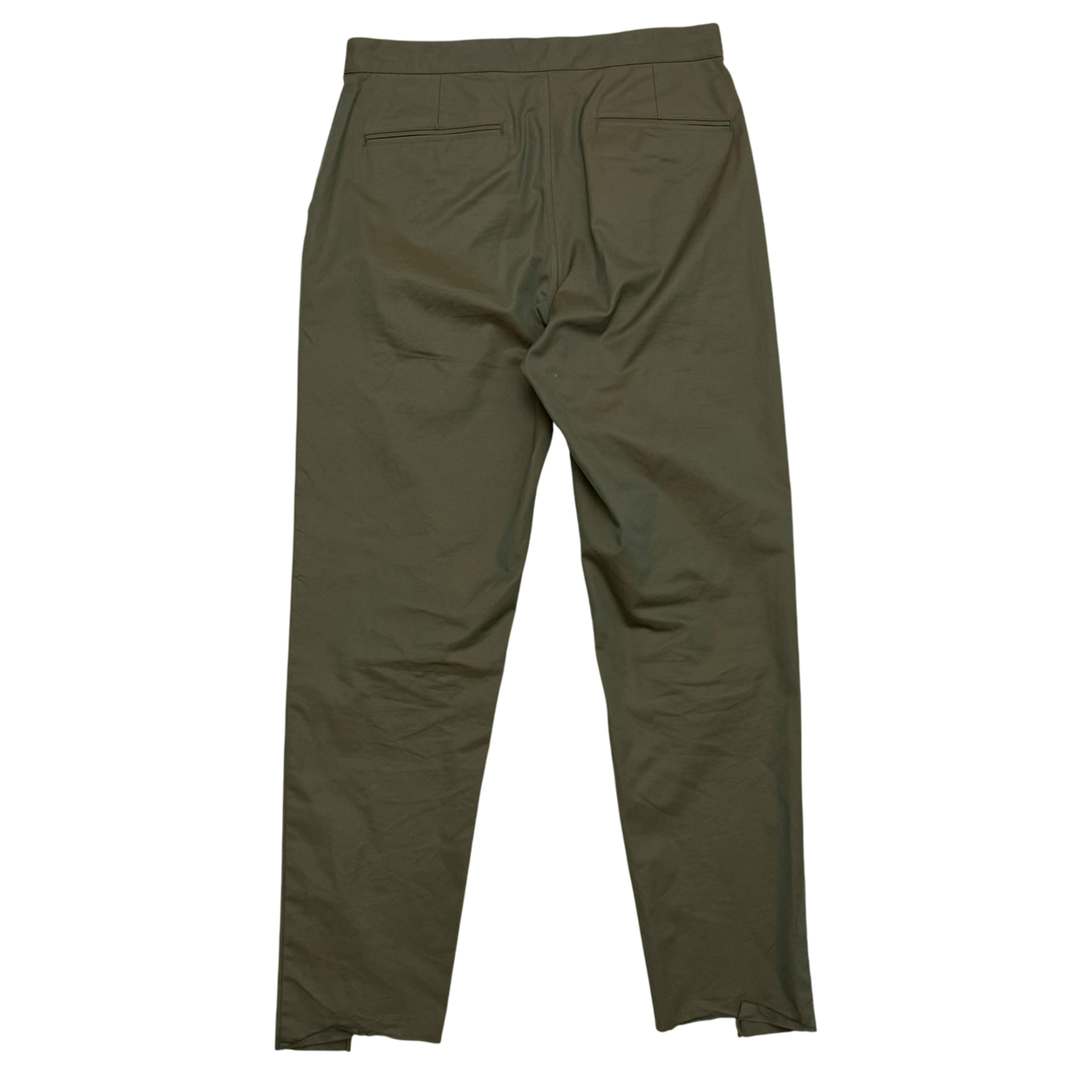 Blurhms SS18 Heavy Twill Central Slit Pants Iridescent Green (Size L)