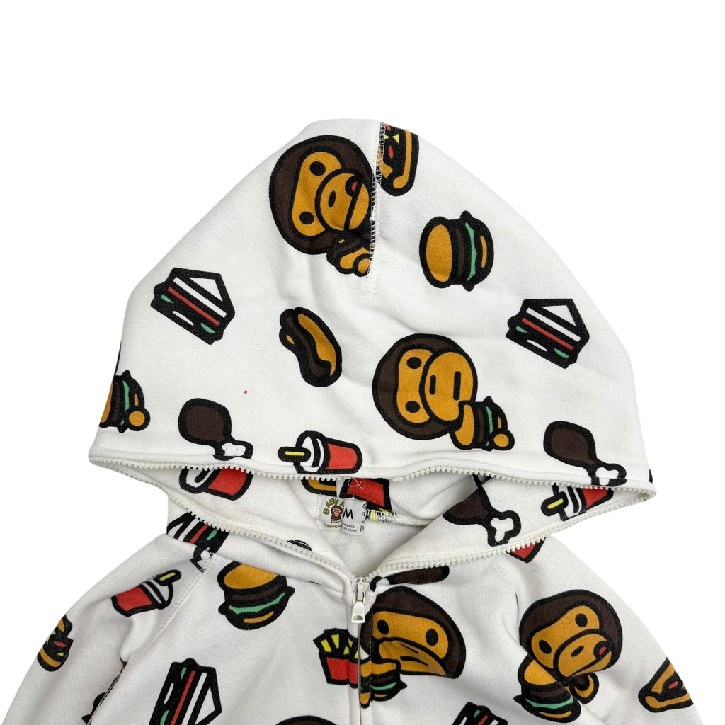 Baby Milo 2006 Junk Food Hoodie White (Fits S-M)