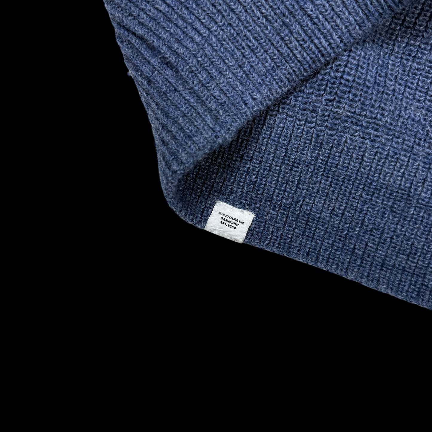Norse Projects Roald Cotton Wool Sweatshirt Calcite Blue (Size XL)