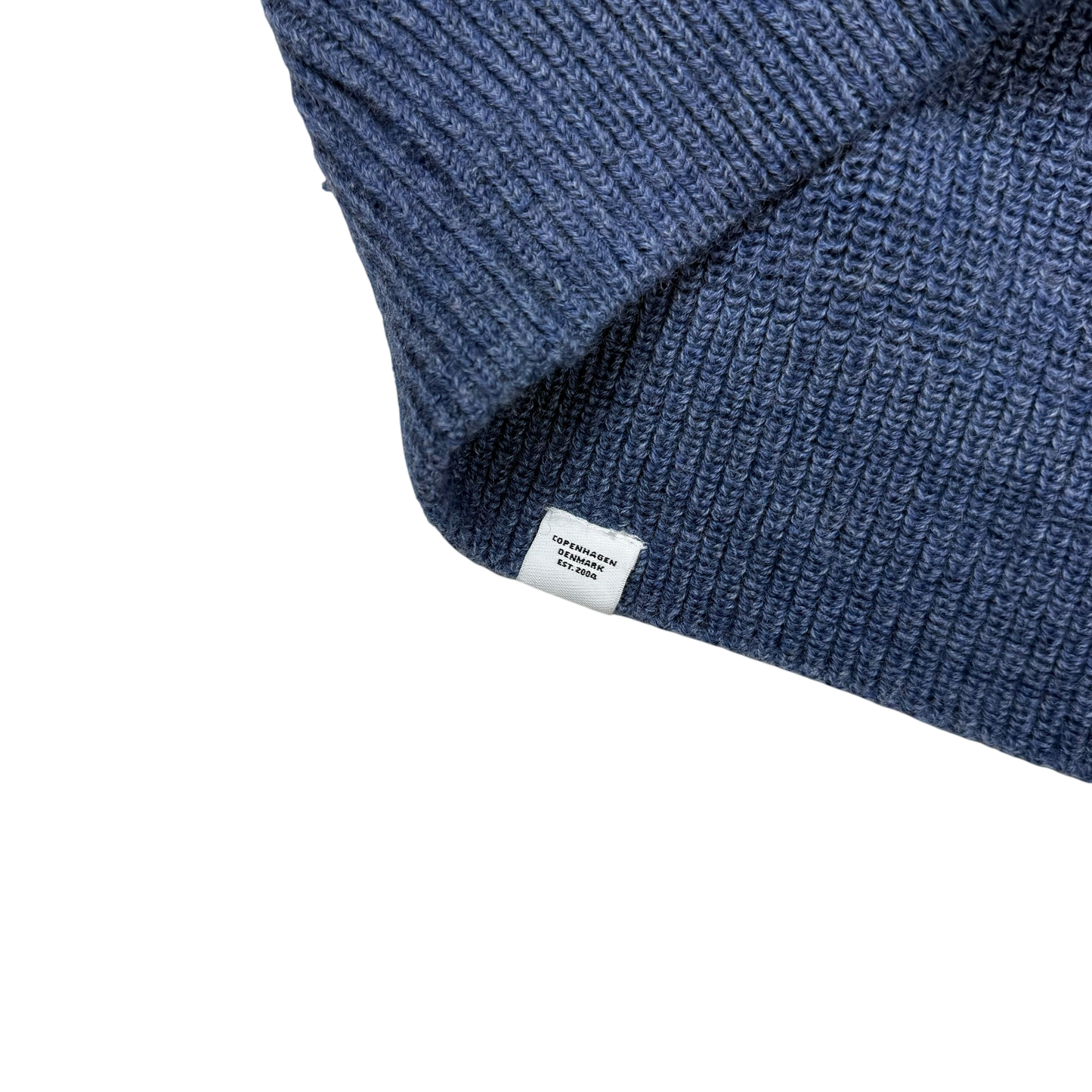Norse Projects Roald Cotton Wool Sweatshirt Calcite Blue (Size XL)