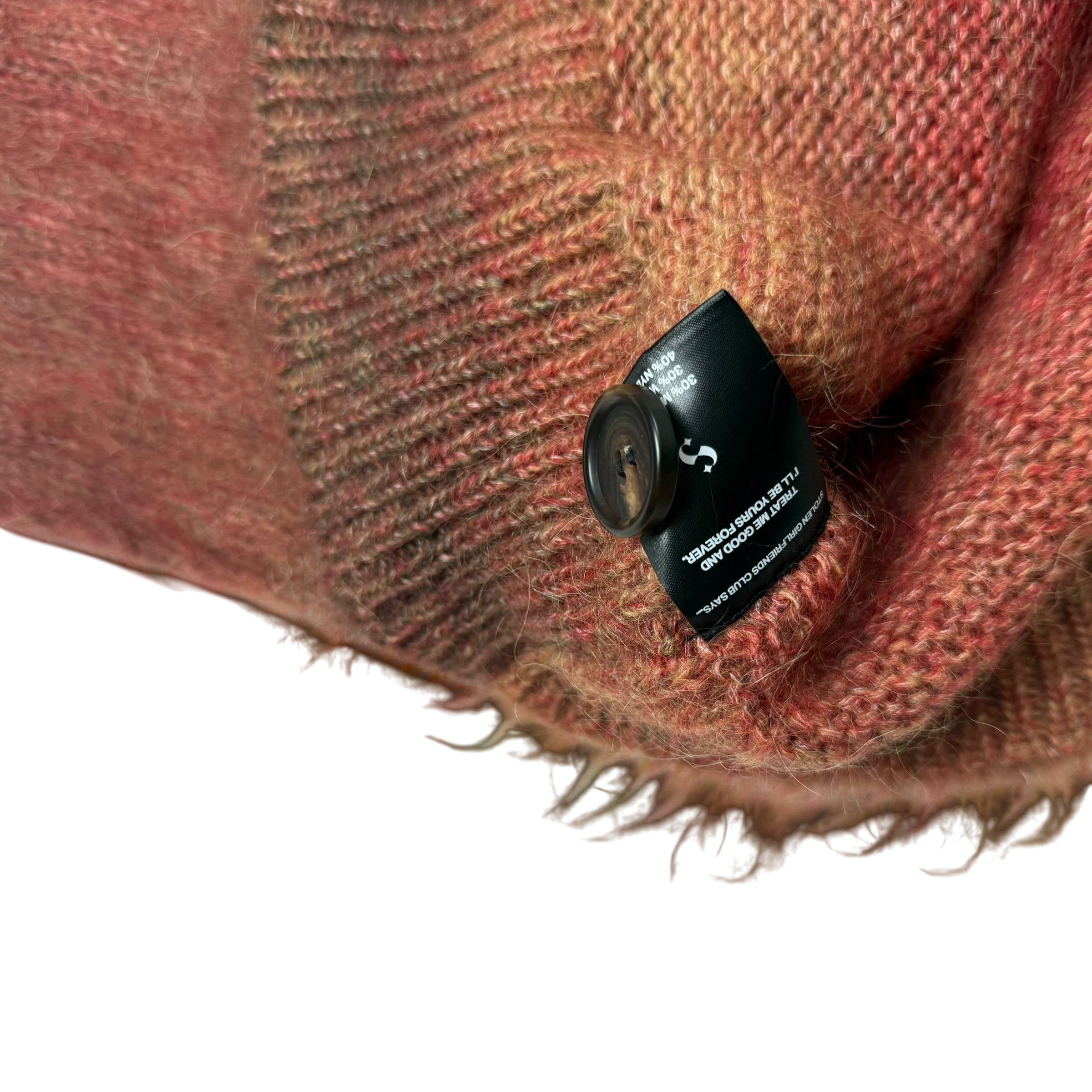 STOLEN GIRLFRIENDS CLUB Altered State Gradient-effect Cardigan (Size L)