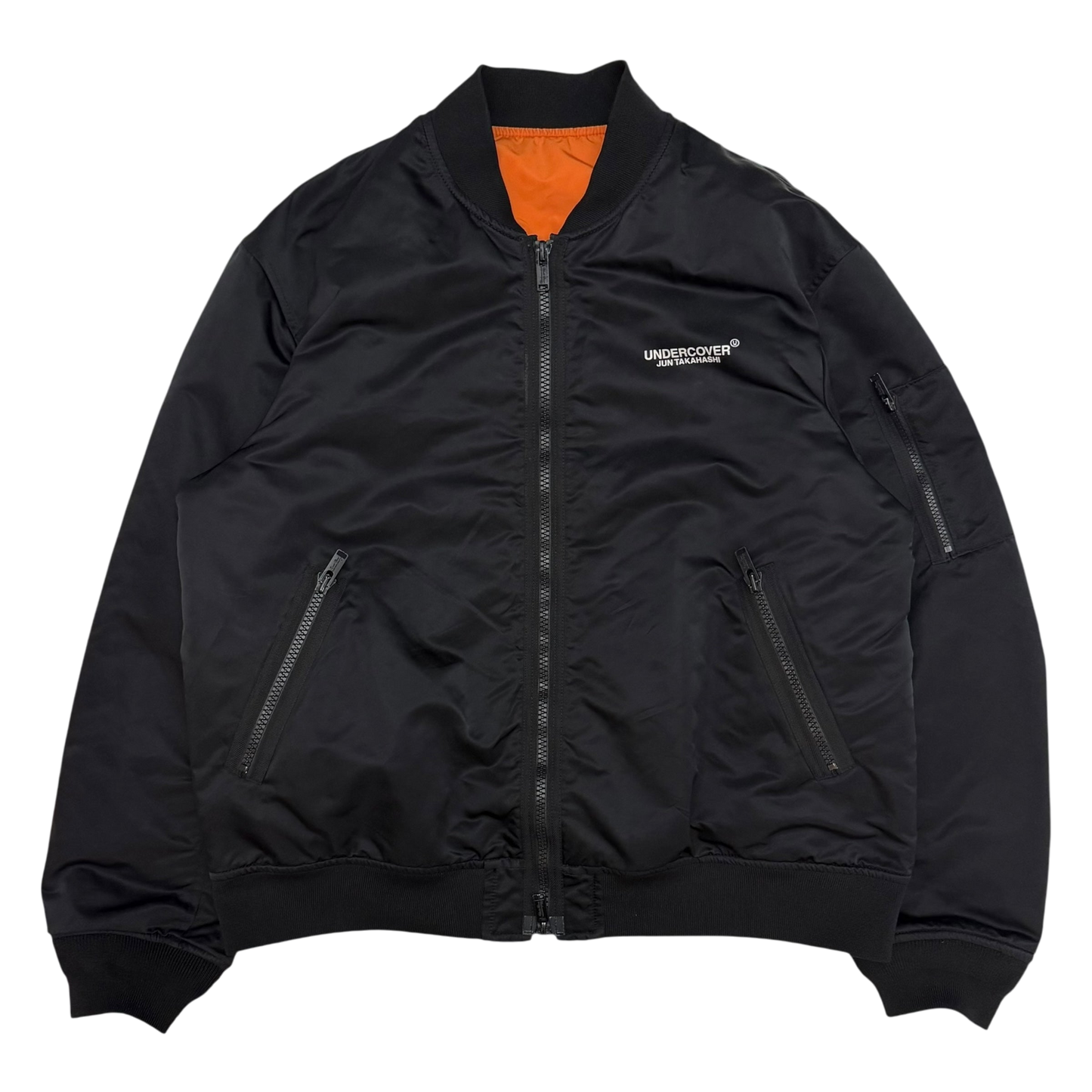 Undercover AW20 Fallen Man Bomber Jacket Black (Fits L-XL)