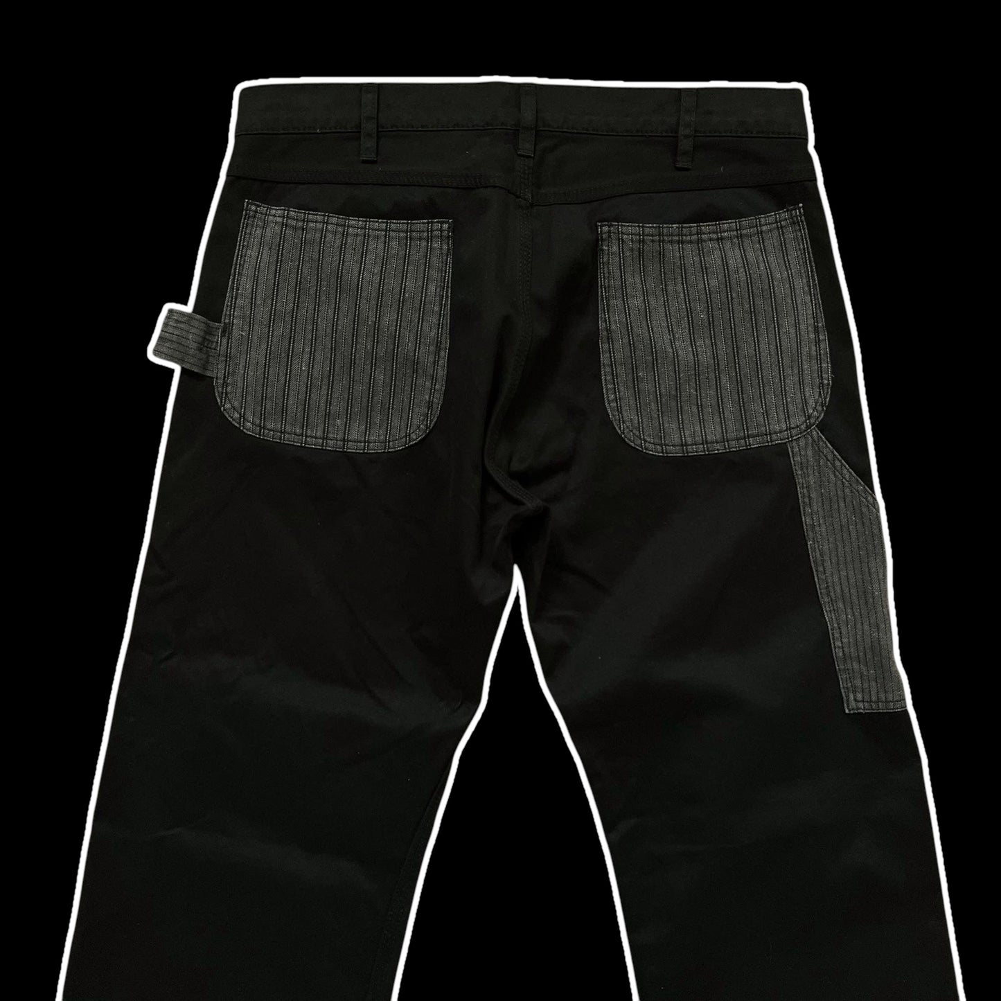 AD2009 Comme des Garçons (CDG) Homme Two-Tone Carpenter Pants (Fits 33)