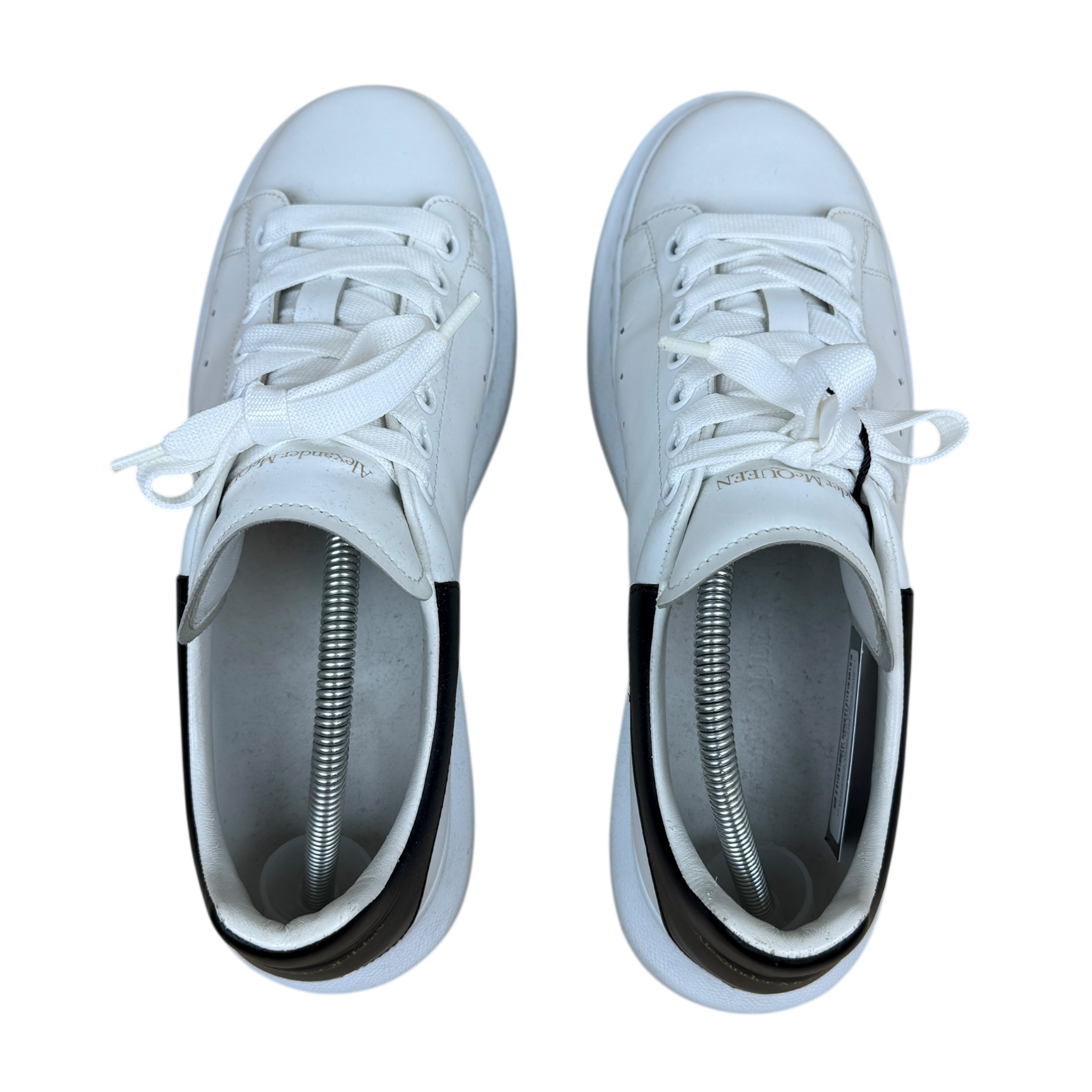 Alexander McQueen Oversized Leather Sneakers White (US9/EU42)