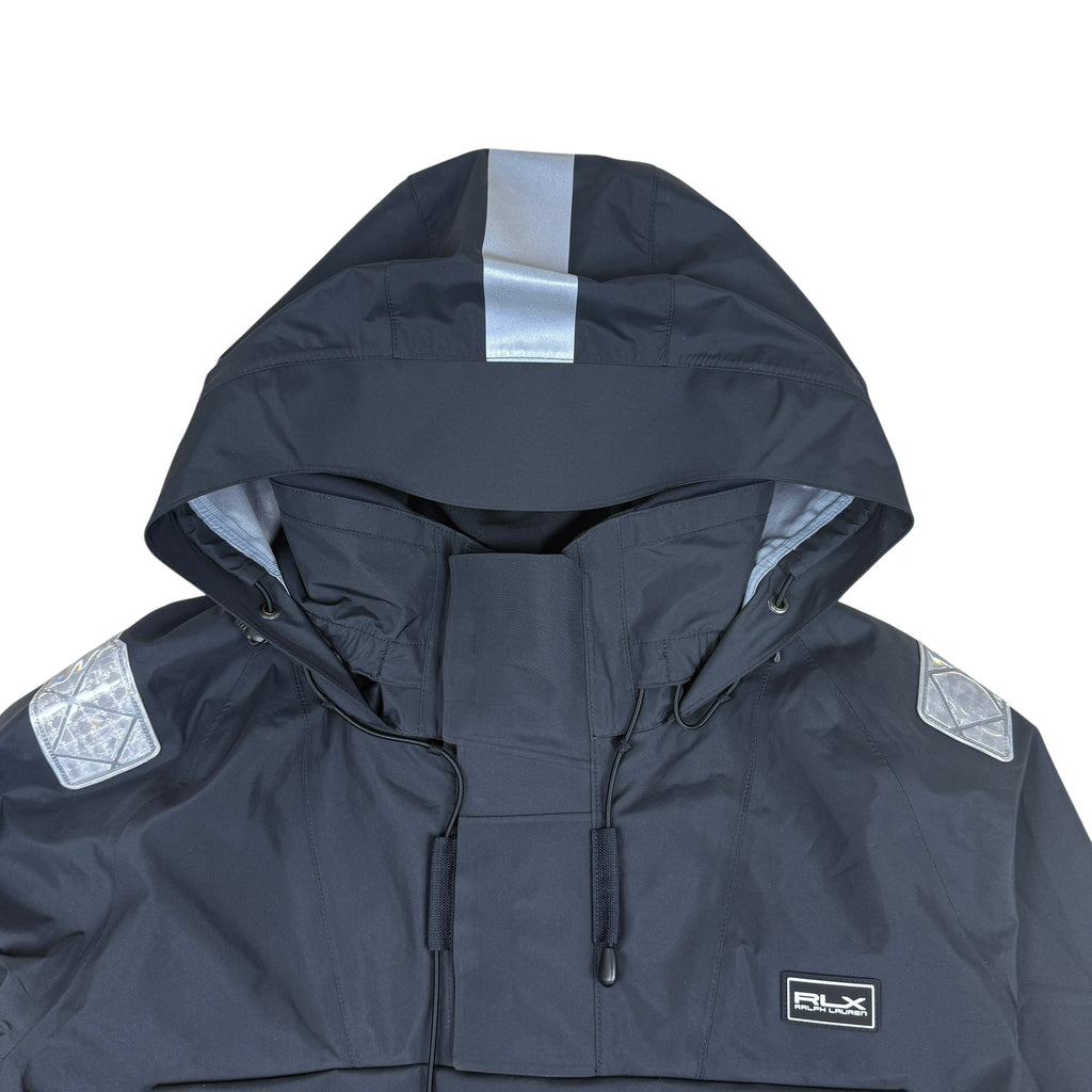 RLX Ralph Lauren Patterson Pullover Technical Jacket Black (Size L)