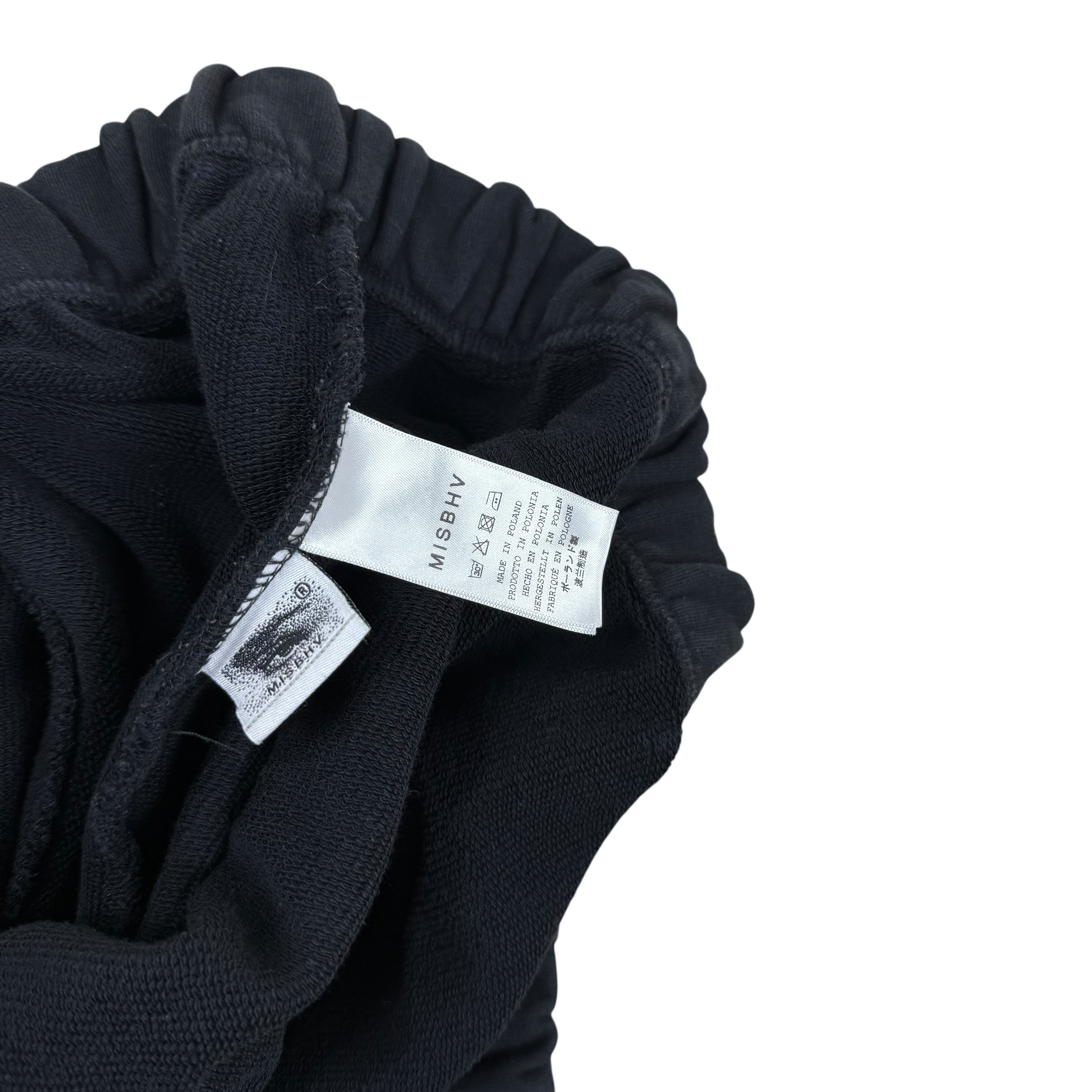 MISBHV Gaspar Zipped Hoodie Black (Size XL)