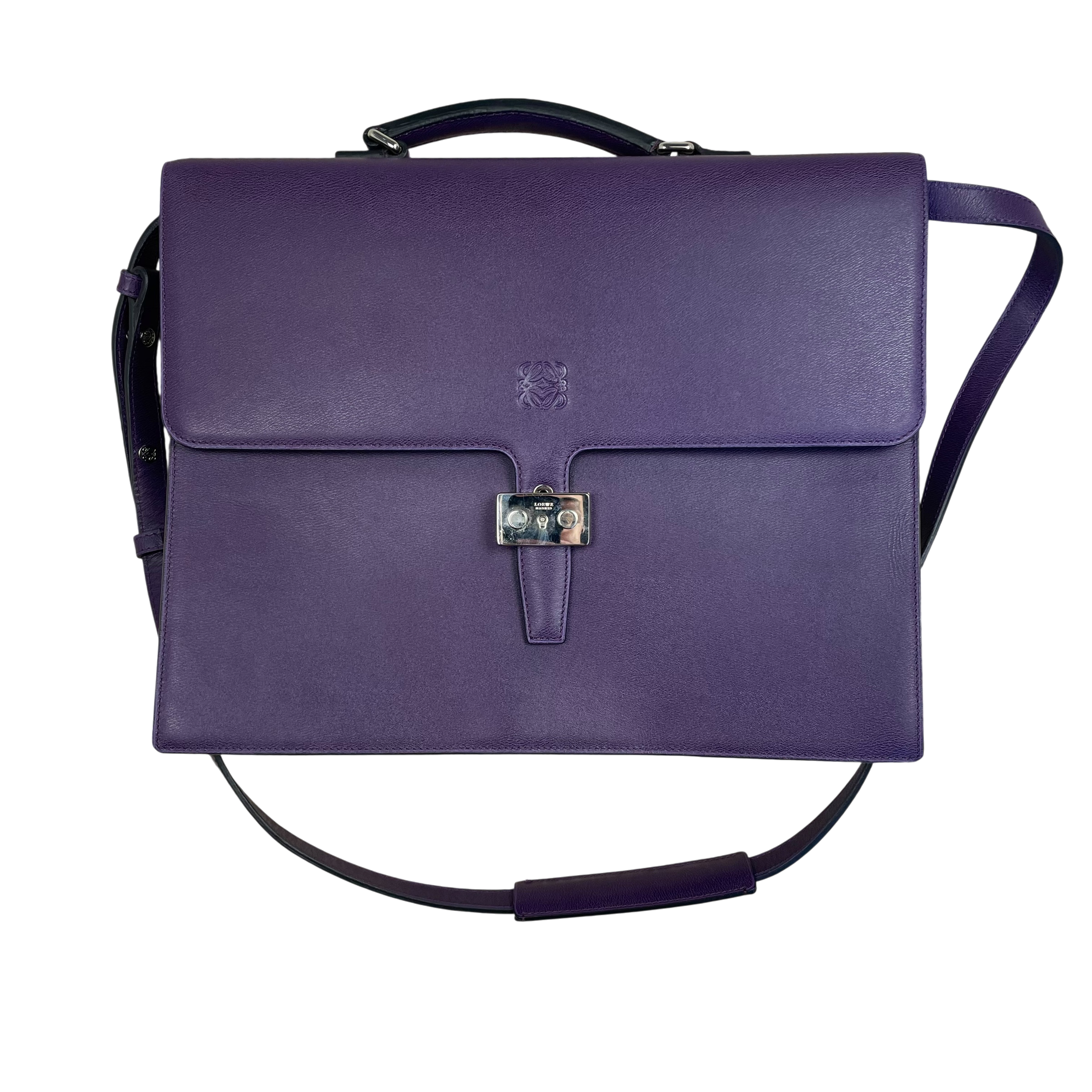 Loewe Anagram Briefcase Bag