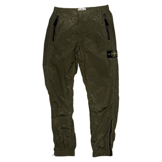 Stone Island Nylon Metal Cargo Pants Khaki Green (Size S)
