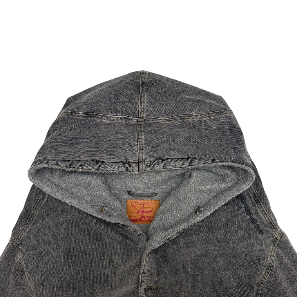 Y/Project Monster Denim Jacket Grey (Fits L-XL)