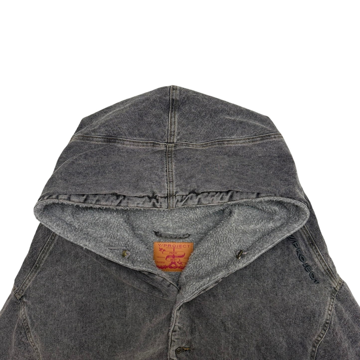 Y/Project Monster Denim Jacket Grey (Fits L-XL)