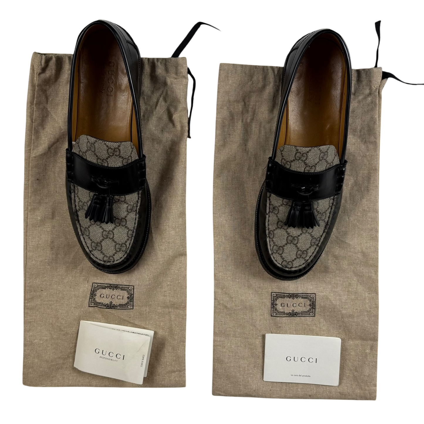 Gucci GG Tassel Loafers Black (fits US12)