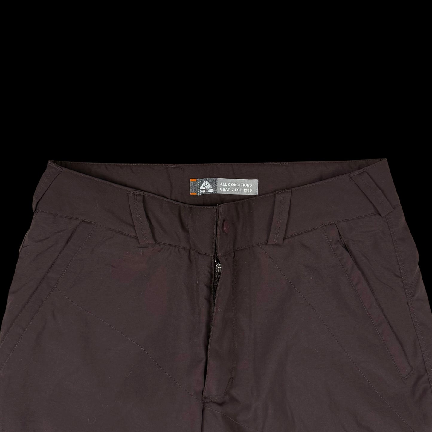 Nike ACG 00s Womens Insulated Cargo Pants Brown (Size 6)