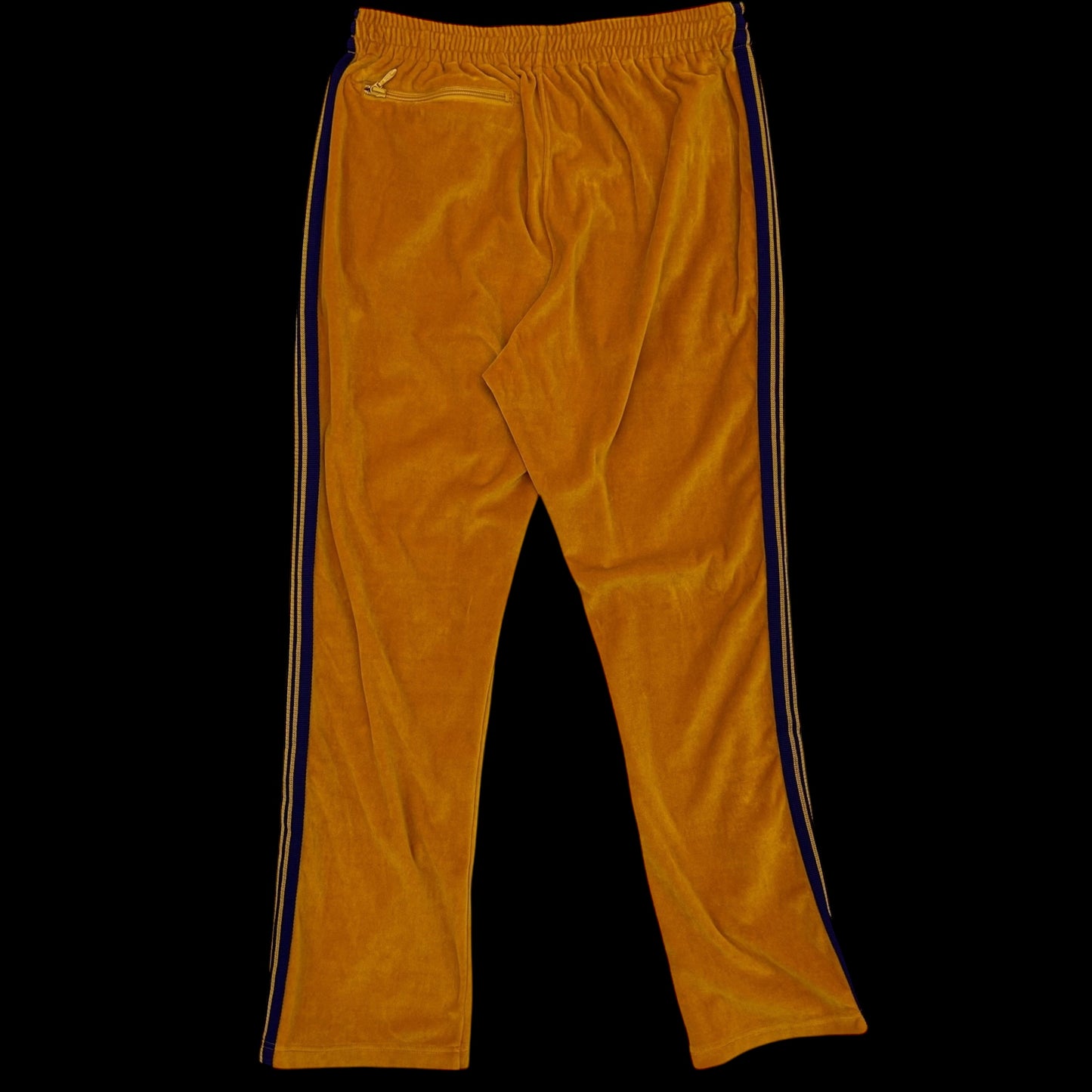 Needles Velour Track Pants Yellow/Purple (Size L)