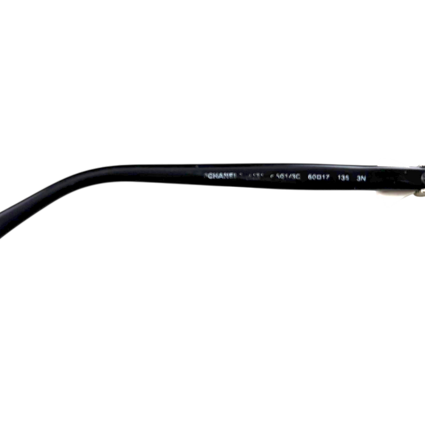 Chanel Bow Sunglasses Black/White