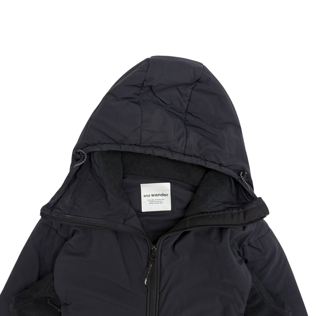 And Wander Top Fleece Jacket Black (Fits M-L)