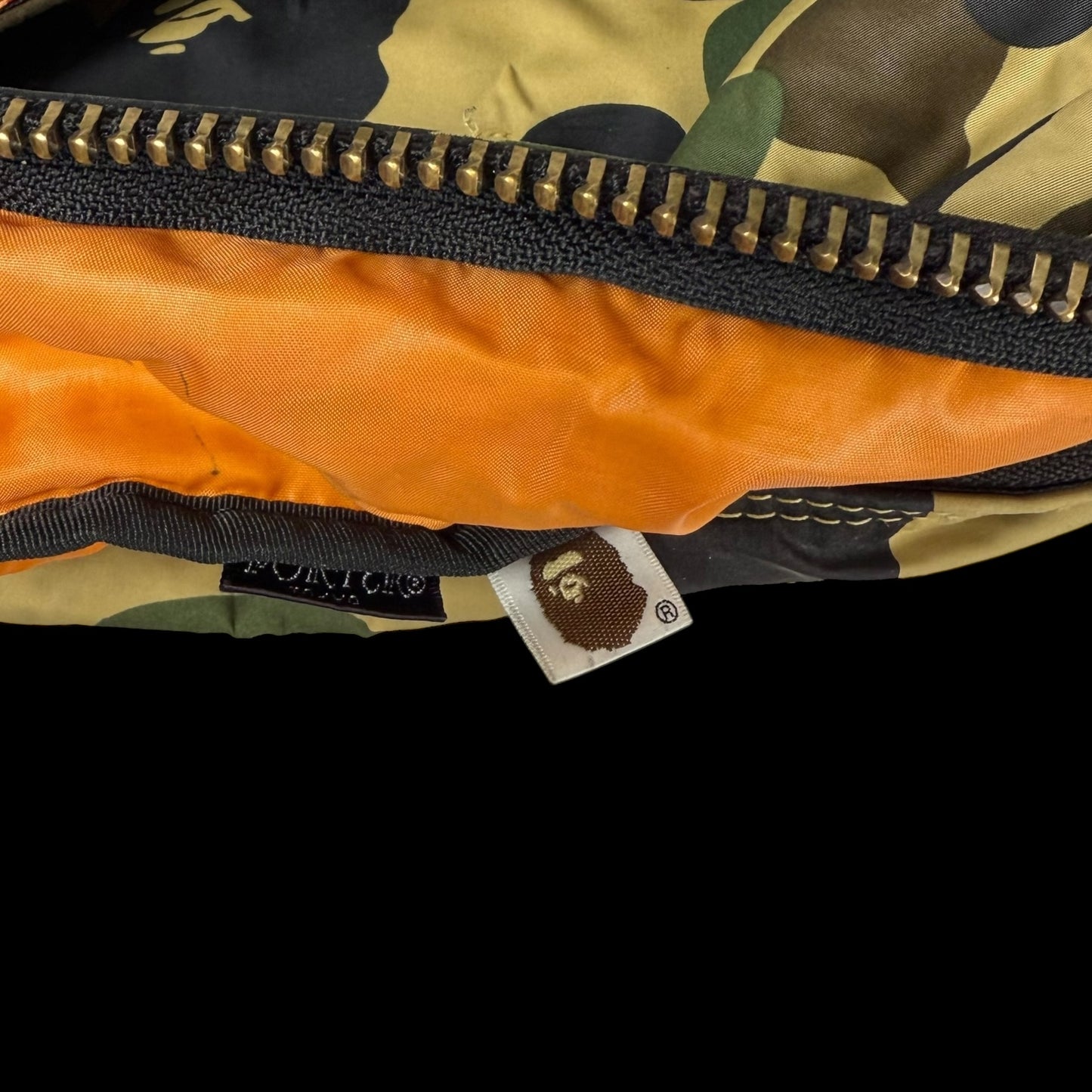 BAPE (A Bathing Ape) x Porter 1st Camo Waist Bag