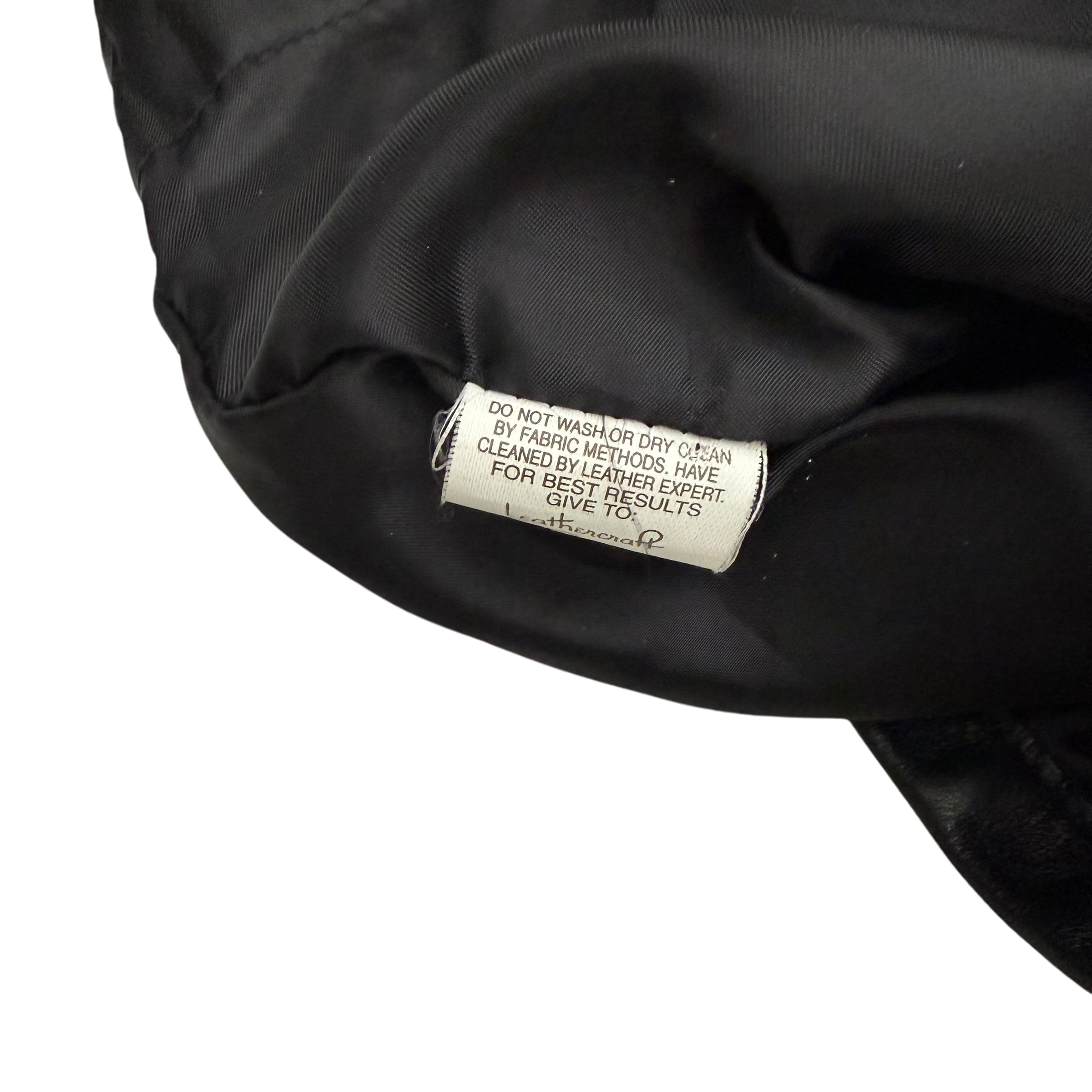 Schott 641 Horsehide Cafe Racer Jacket Black (Fits M-L)