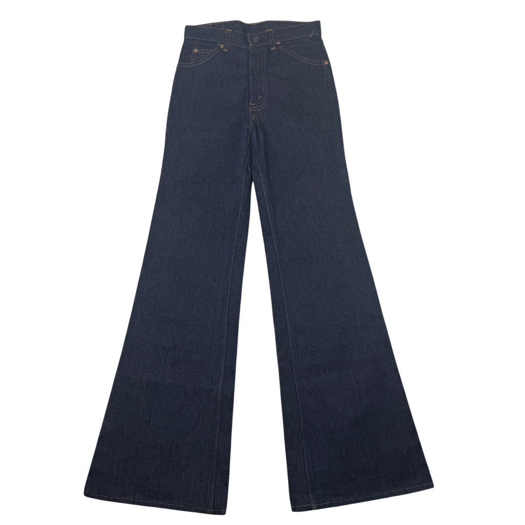 Levi’s 1970s Orange Tab Flared Jeans Indigo (Made in N.Z.) (Size 28”)
