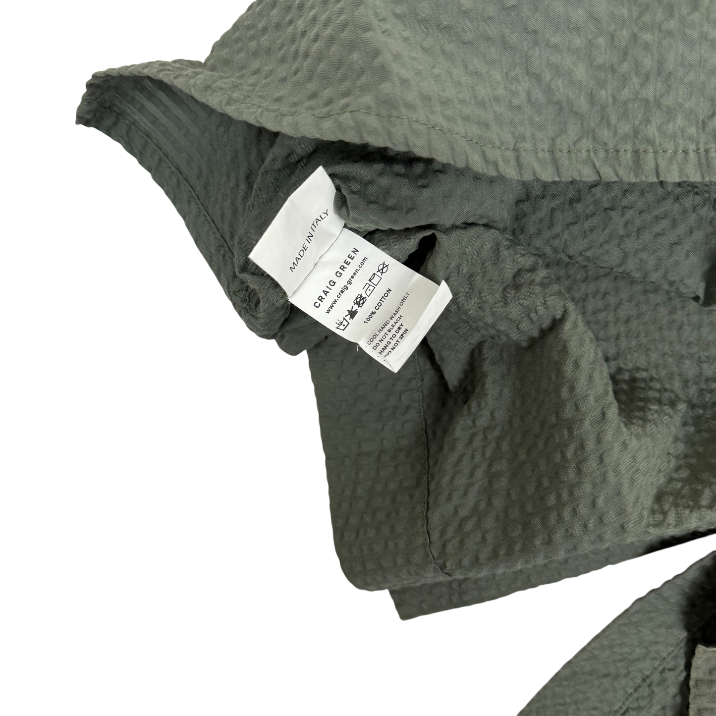 Craig Green Utility Shirt Olive Green (Size L)