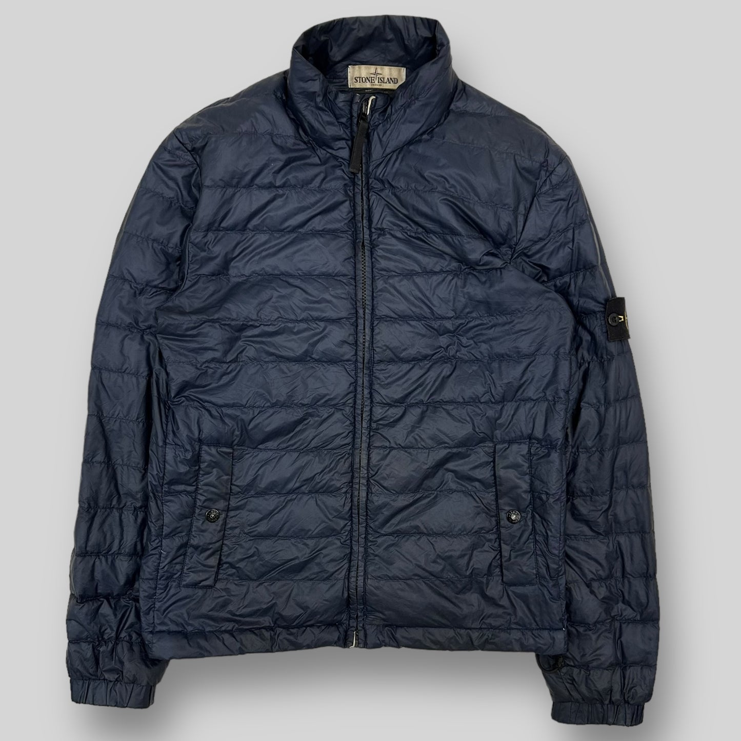 Stone Island Micro Ripstop Puffer Jacket Navy (Size S)