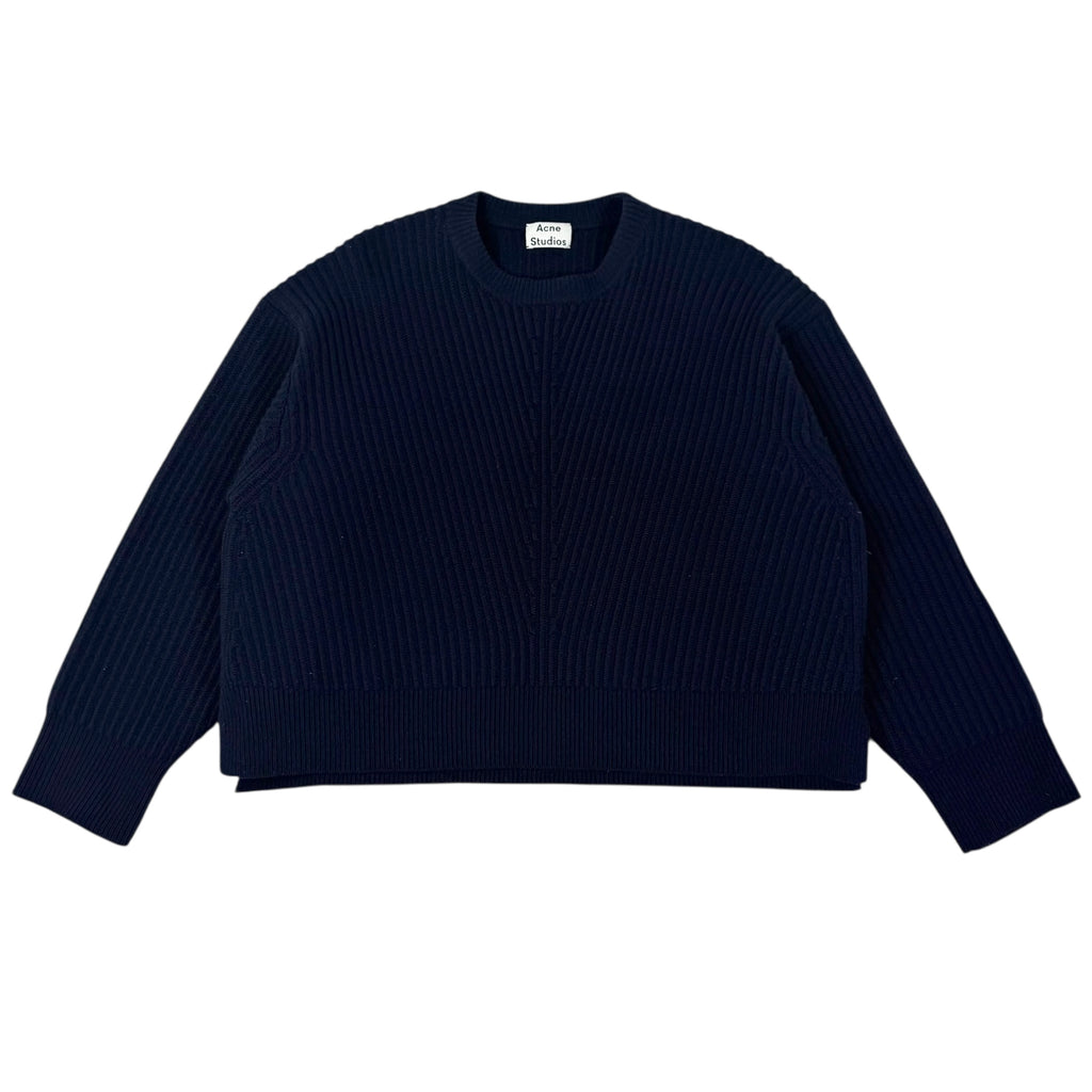 Acne Studios AW16 Jaya Wool Sweatshirt Navy (Size M)