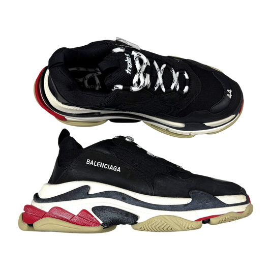 Balenciaga Triple S Black White Red (2018 Reissue) (US11/UK10/EU44)