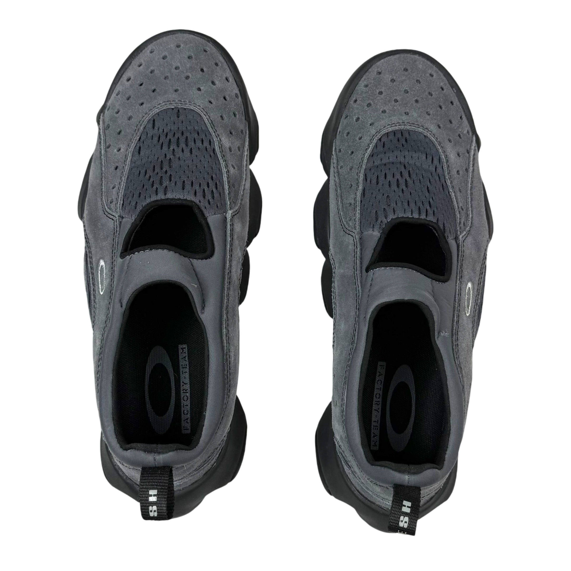 Oakley x Brain Dead Factory Team Flesh Sandal Asphalt Grey/Black (US11/UK10/EU46)