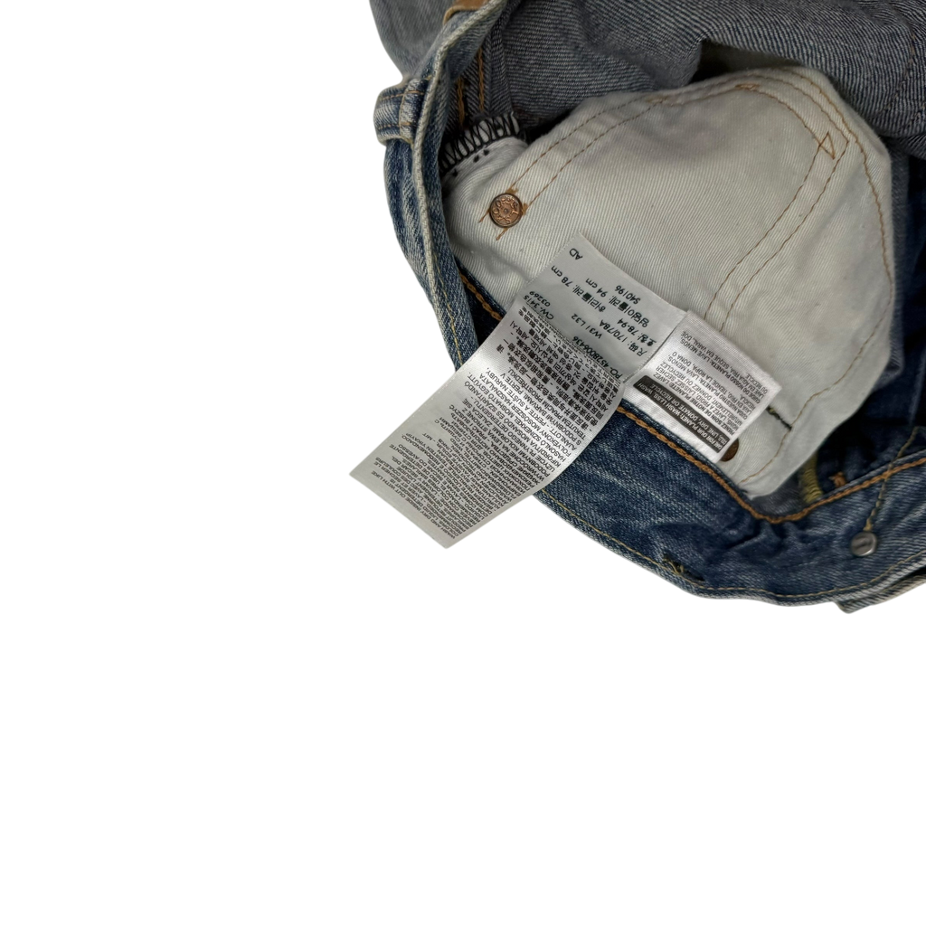 Levi’s 513 Custom Patchwork Jeans (Size 31”)