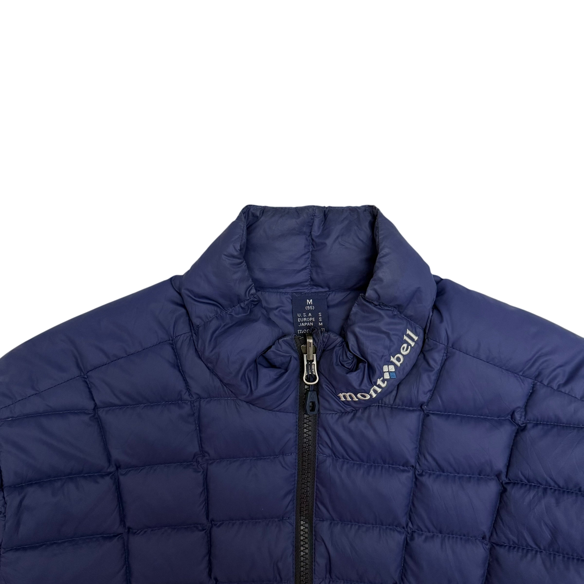 Blue Montbell Ex800 Montbell 00s EX800 Quilted Down Jacket Navy Blue Montbell Ex800 Montbell 00s EX800 Quilted Down Jacket Navy