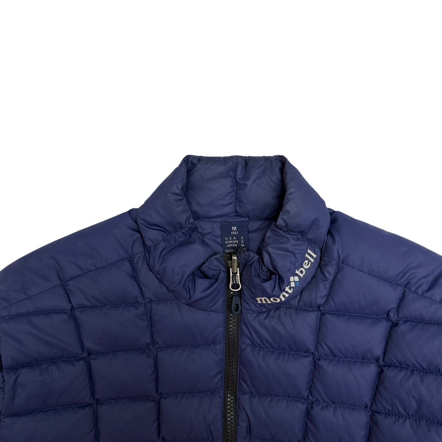 Montbell 00s EX800 Quilted Down Jacket Navy (Size S)