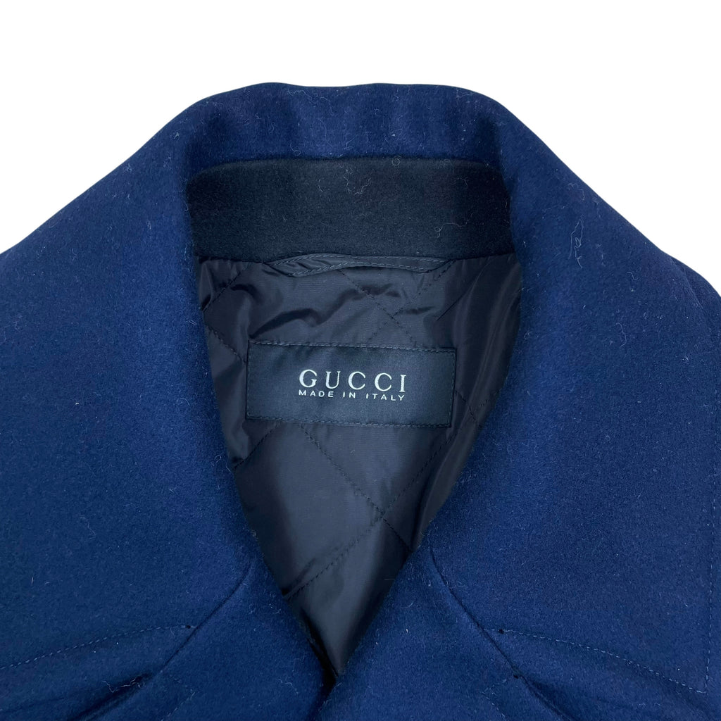 Gucci Colour Block Wool Coat (Size 46/S-M)