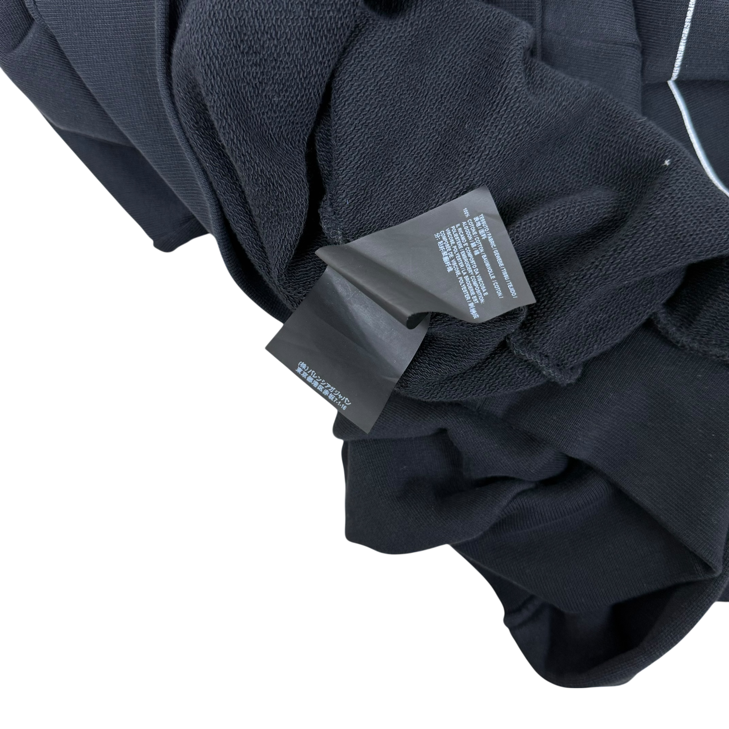 Balenciaga Homme FW17 Sweatshirt Black (Fits S-L)