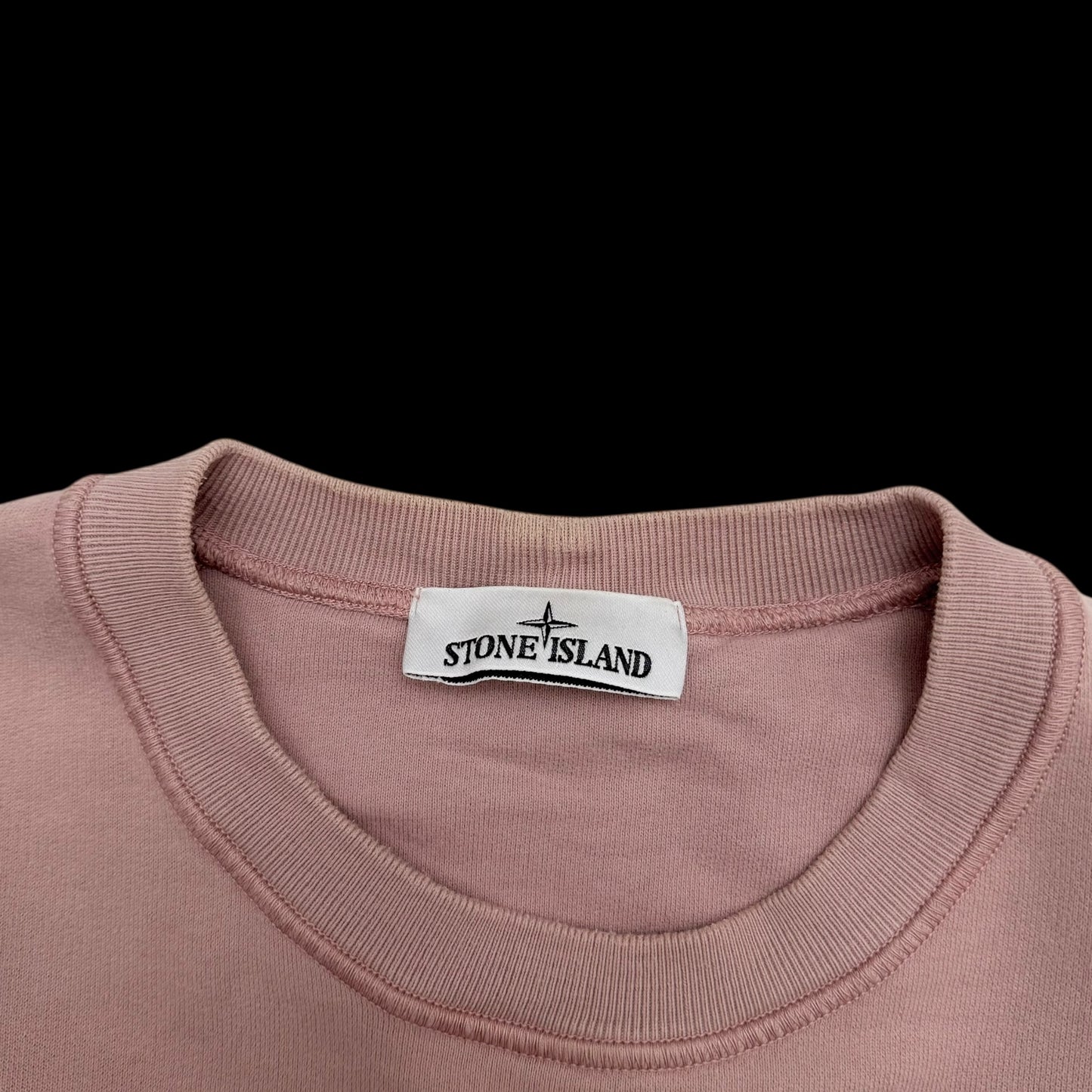 Stone Island Crewneck Sweatshirt Light Pink (Fits M-L)
