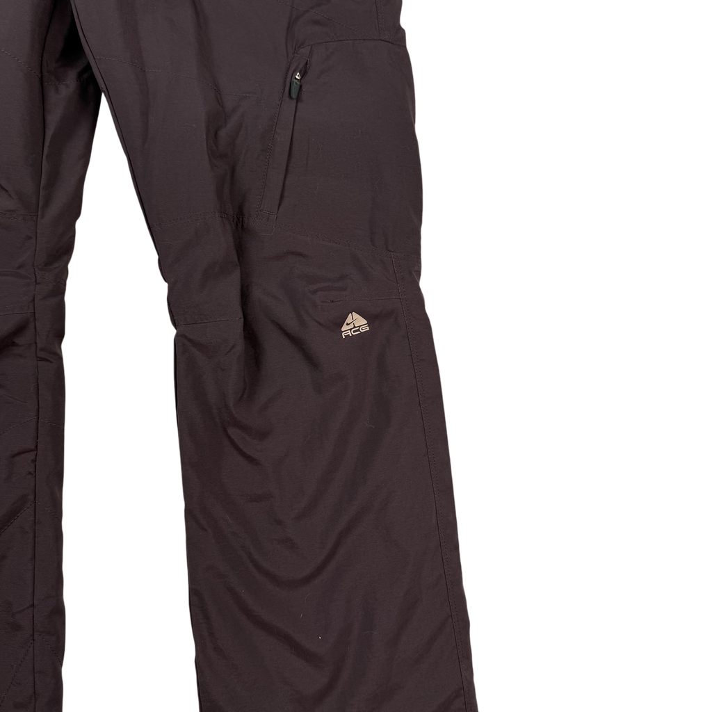 Nike ACG 00s Womens Insulated Cargo Pants Brown (Size 6)