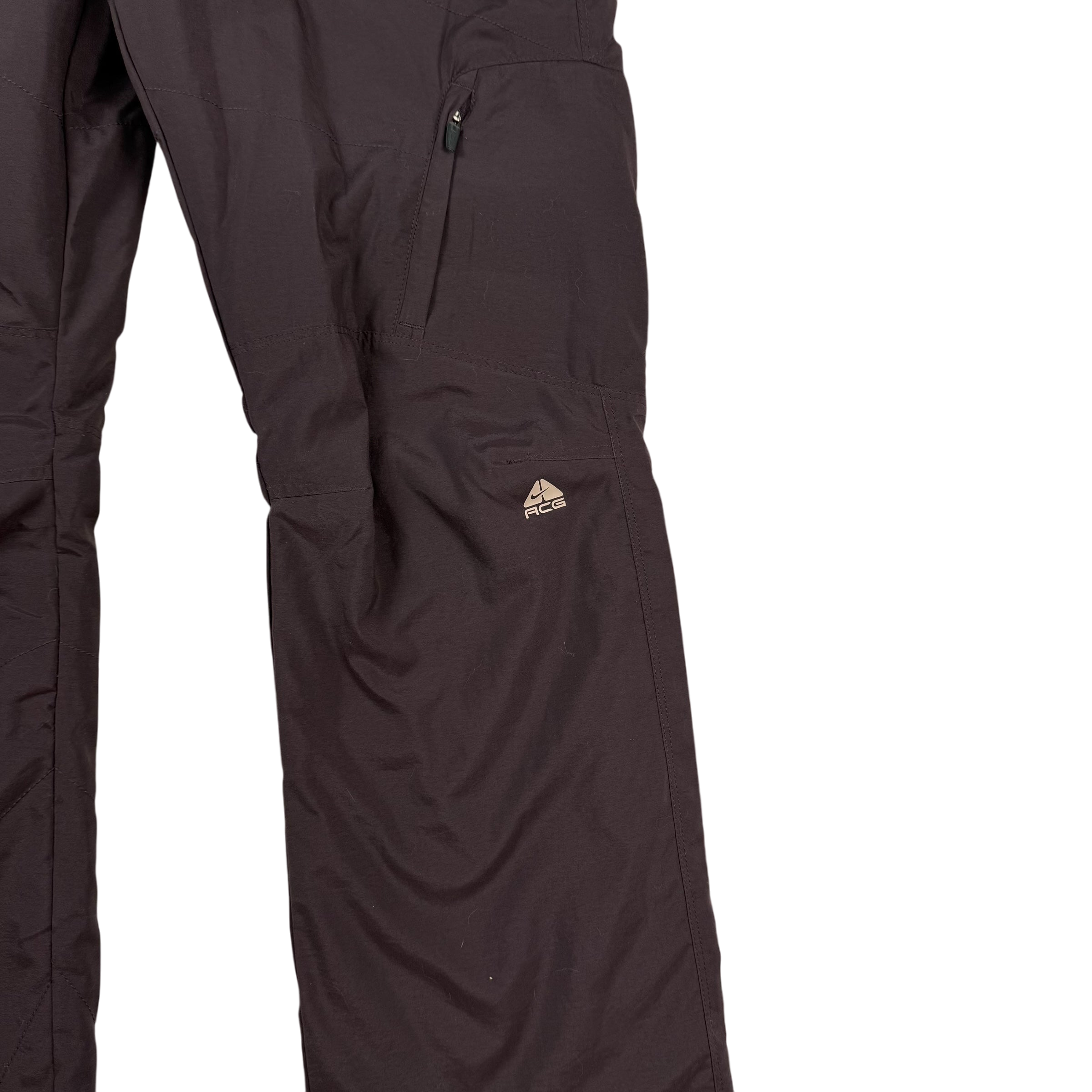 Nike ACG 00s Womens Insulated Cargo Pants Brown (Size 6)
