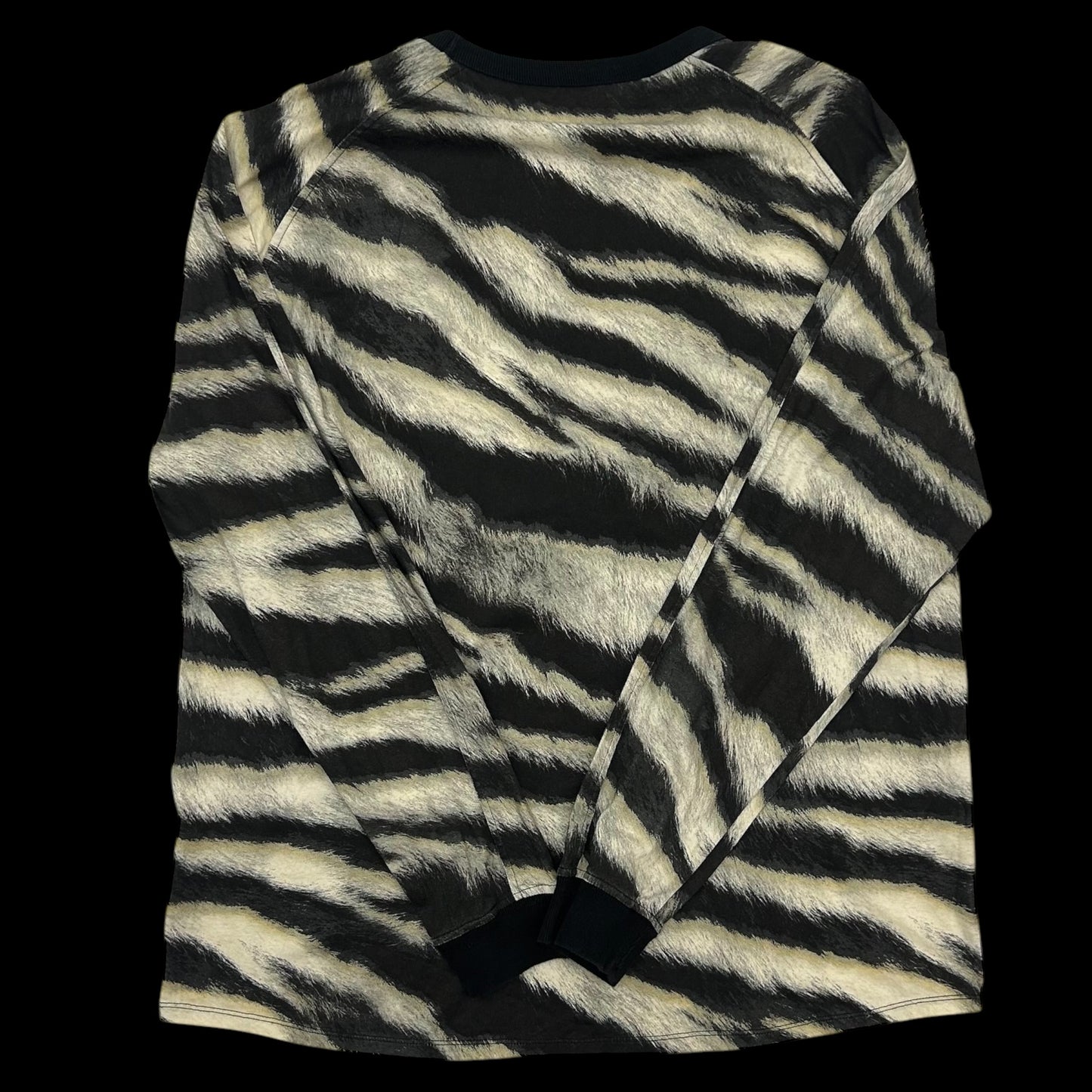 Stone Island Zebra Print Long Sleeve T-Shirt (Fits XL)