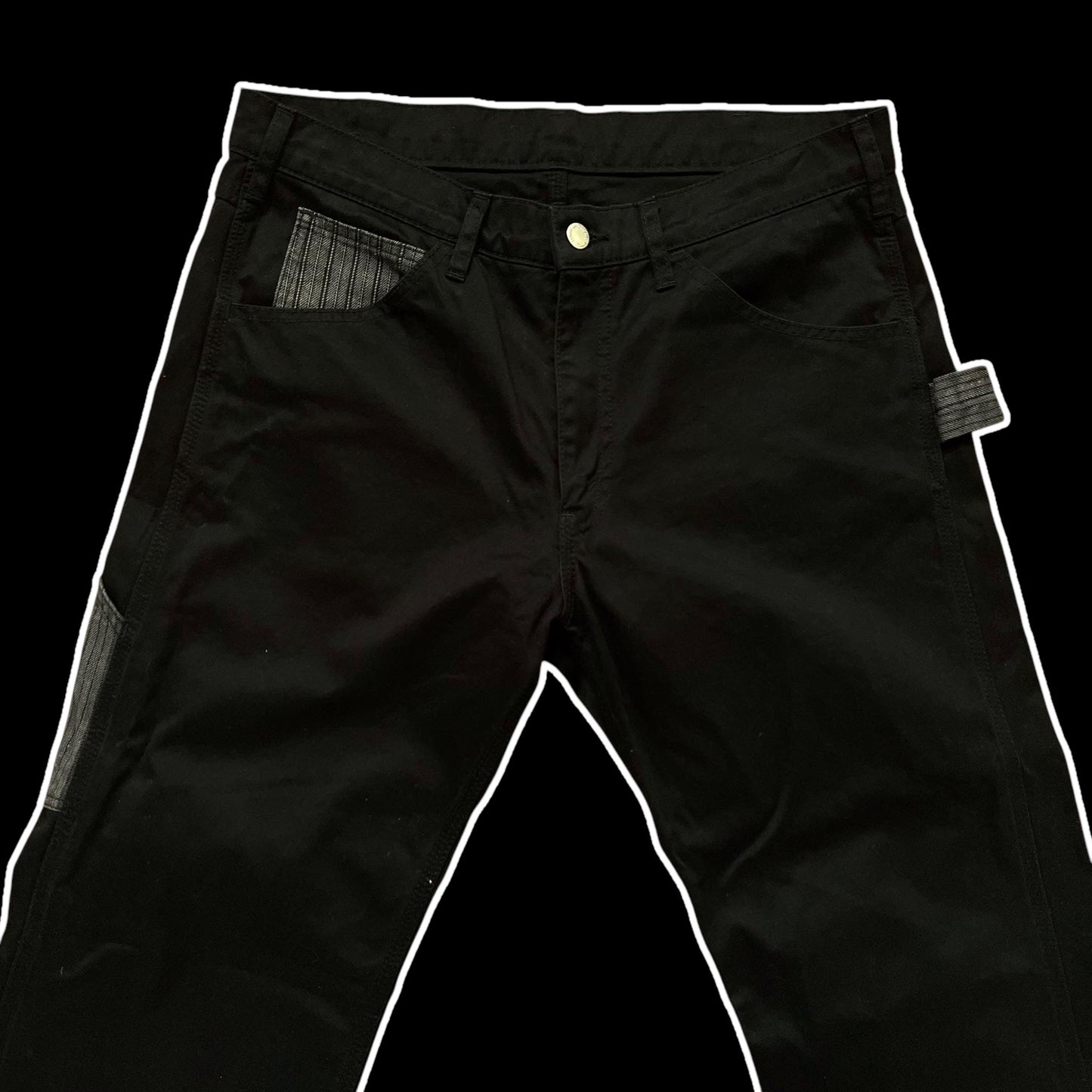 AD2009 Comme des Garçons (CDG) Homme Two-Tone Carpenter Pants (Fits 33)