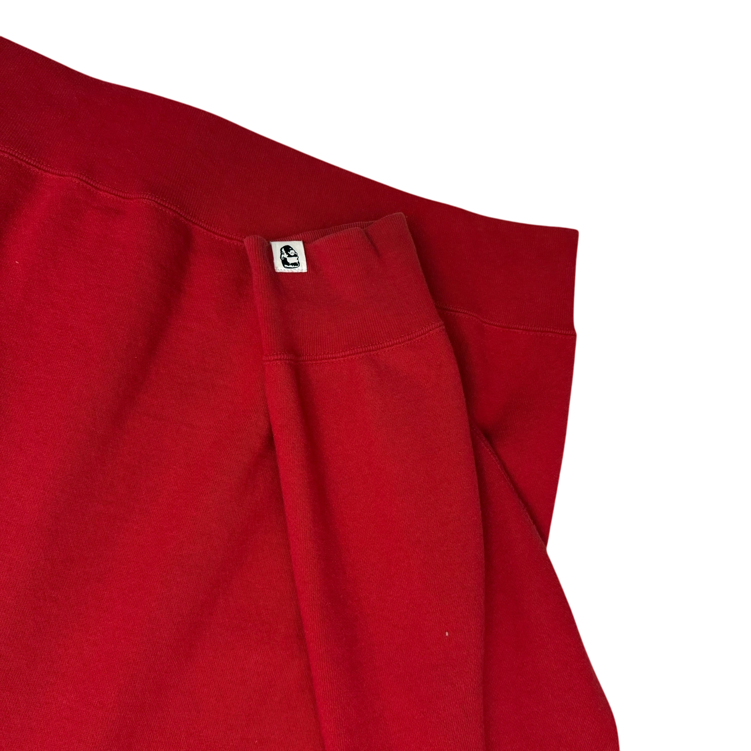 BAPE (A Bathing Ape) 2006 Aoyama Limited Shark Zip-Up Hoodie Red (Size L)