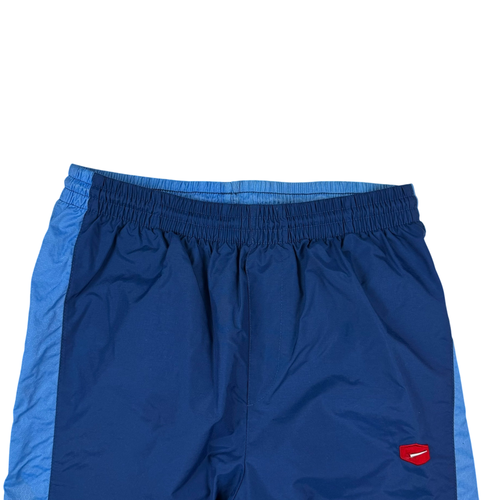 Nike 00s Hex Logo Track Pants Blue (part of set) (Fits S-M)