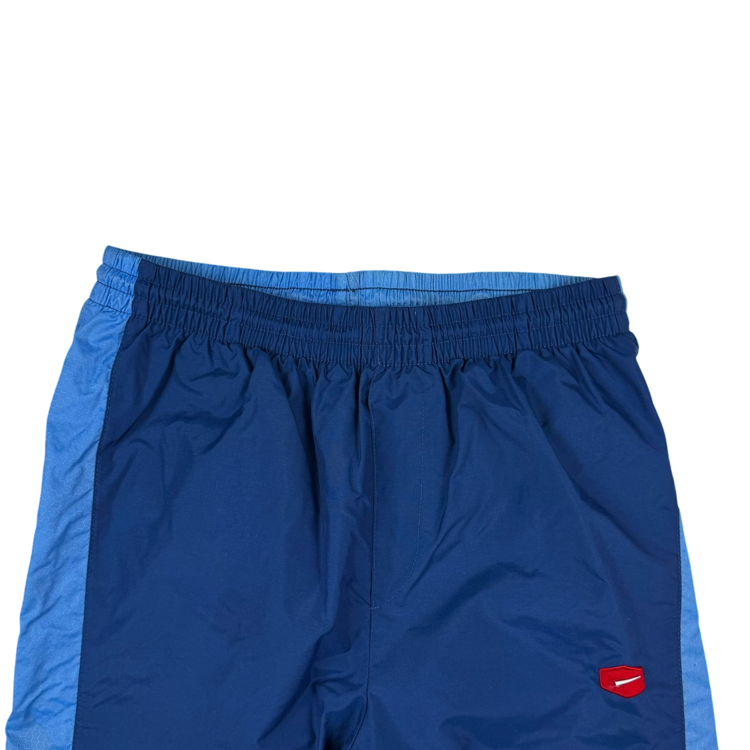 Nike 00s Hex Logo Track Pants Blue (part of set) (Fits S-M)