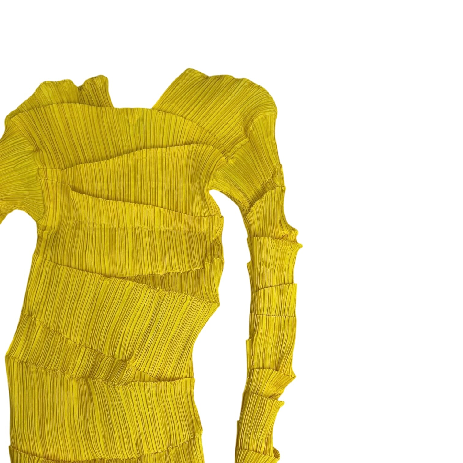 Issey Miyake SS 1994 (Runway) Flying Saucer Pleated Dress (Size M womens)