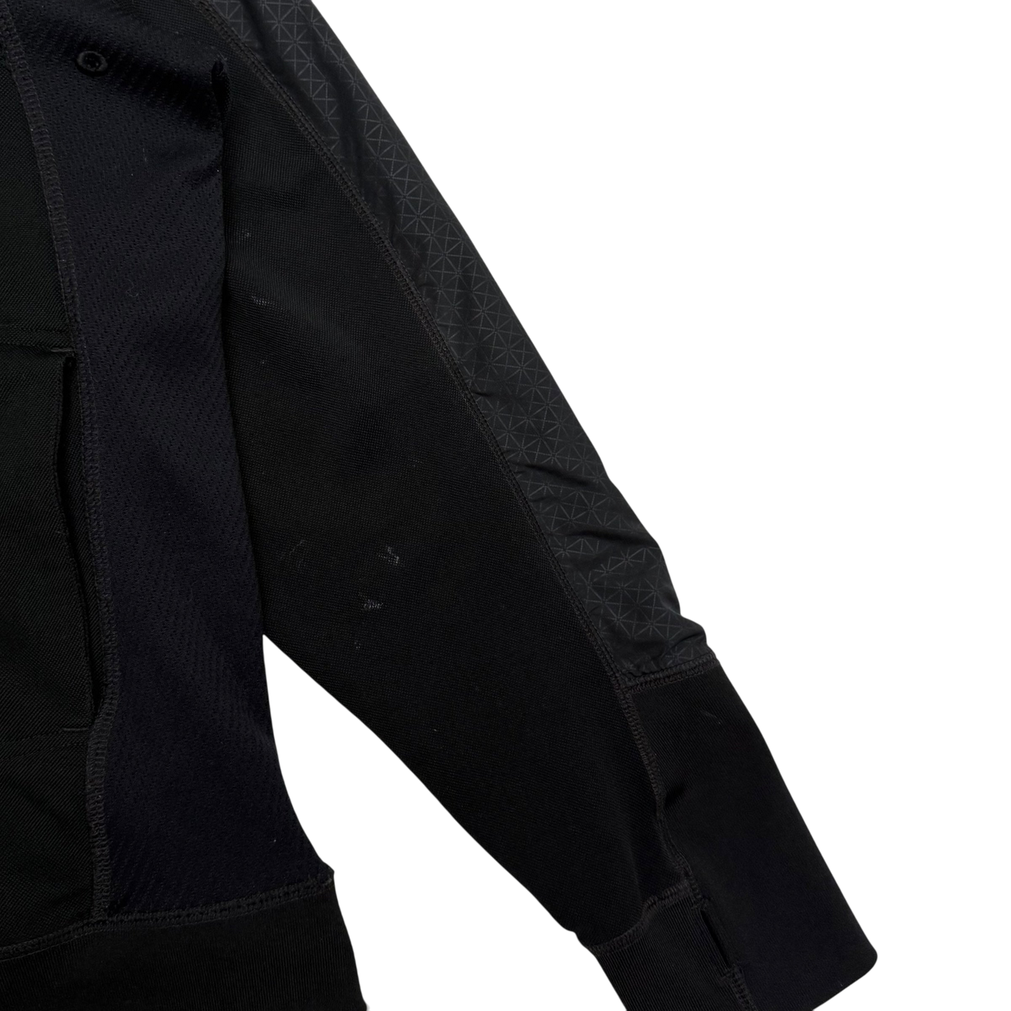 Nike 00s Centre Logo Technical Hoodie Black (Size XL)