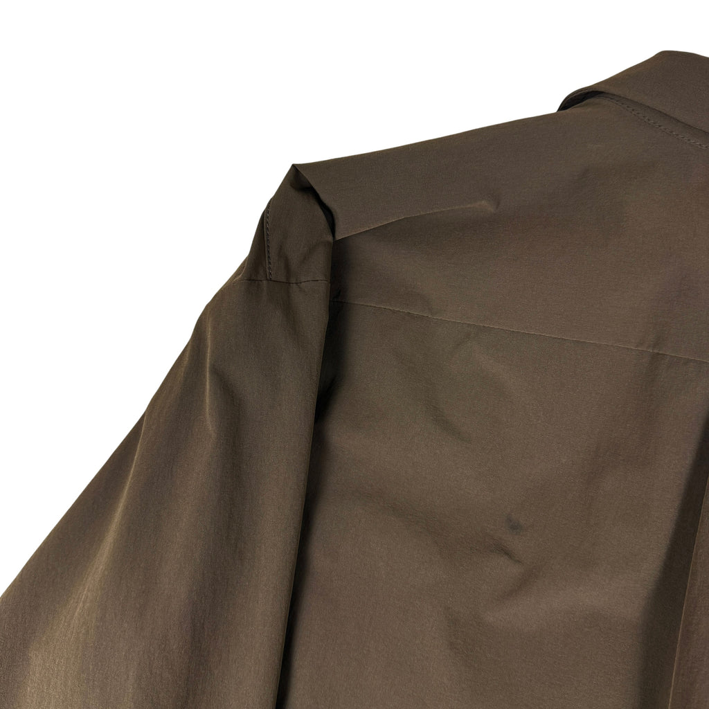 And Wander Nylon Light Shirt Brown (Size S)
