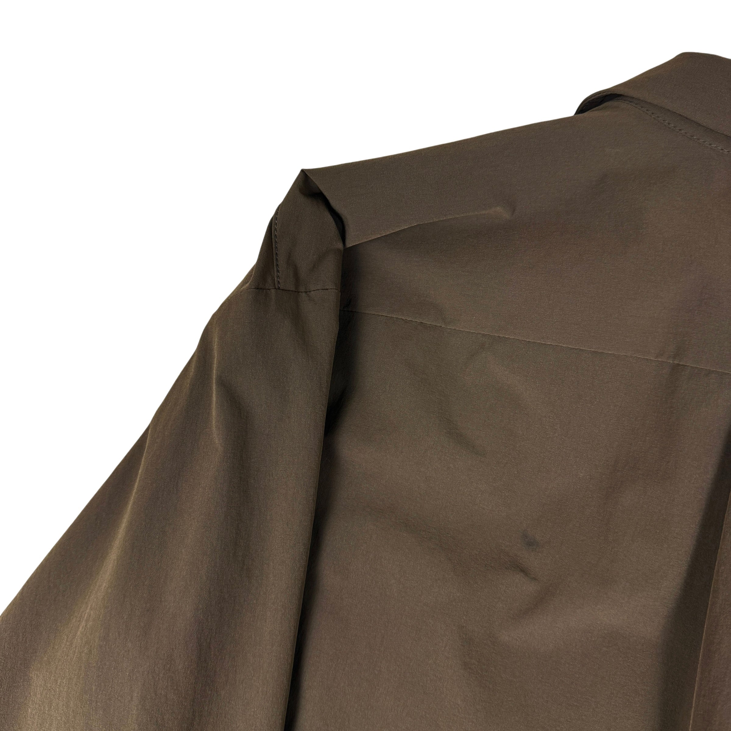 And Wander Nylon Light Shirt Brown (Size S)