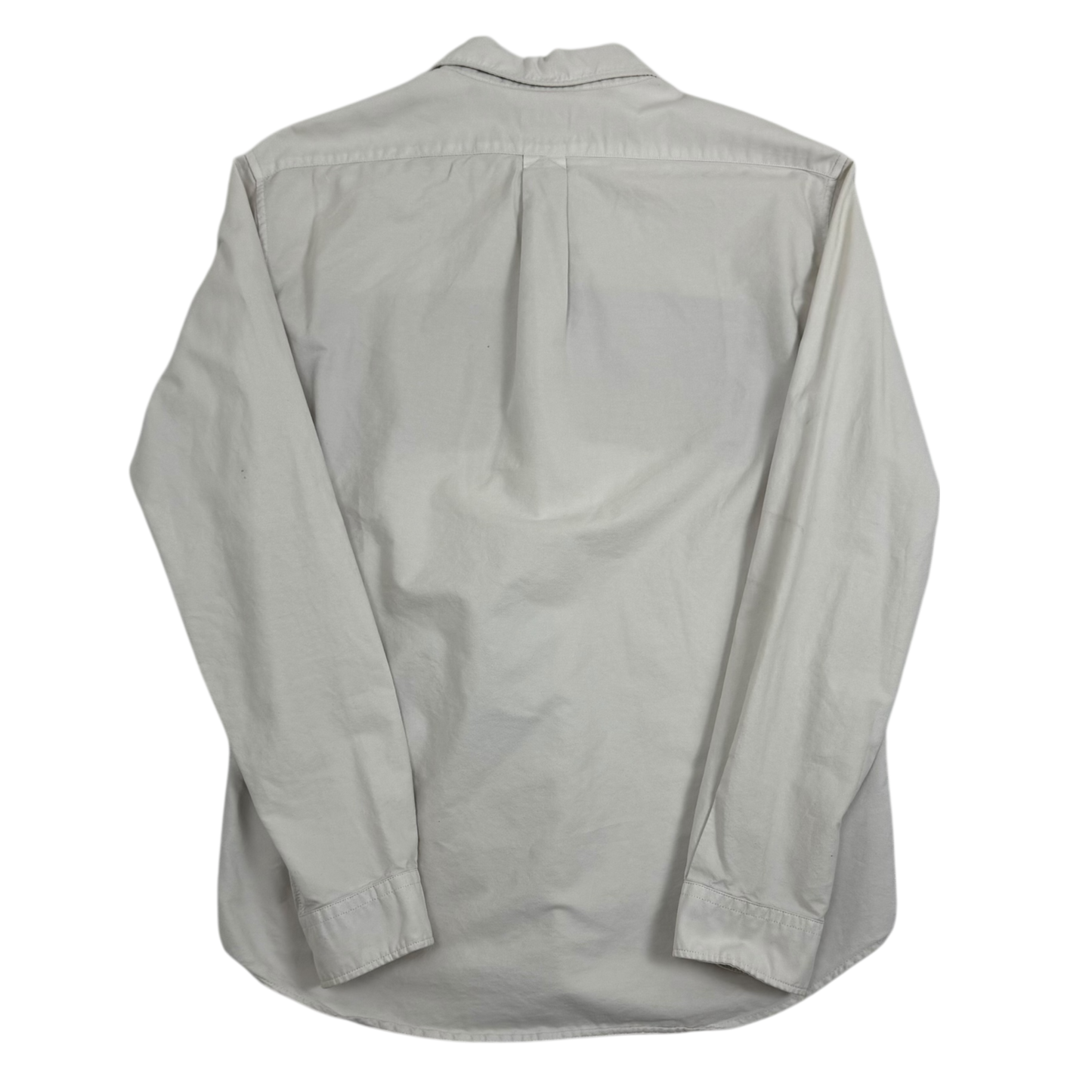 Kenzo White Button Down Knit Logo Oxford Shirt White (Fits M)