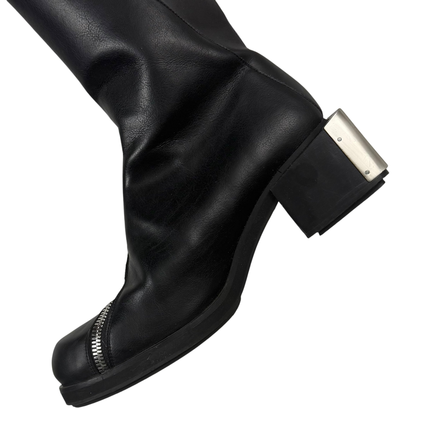 GmbH Knee-High Leather Riding Boots (fits US12)