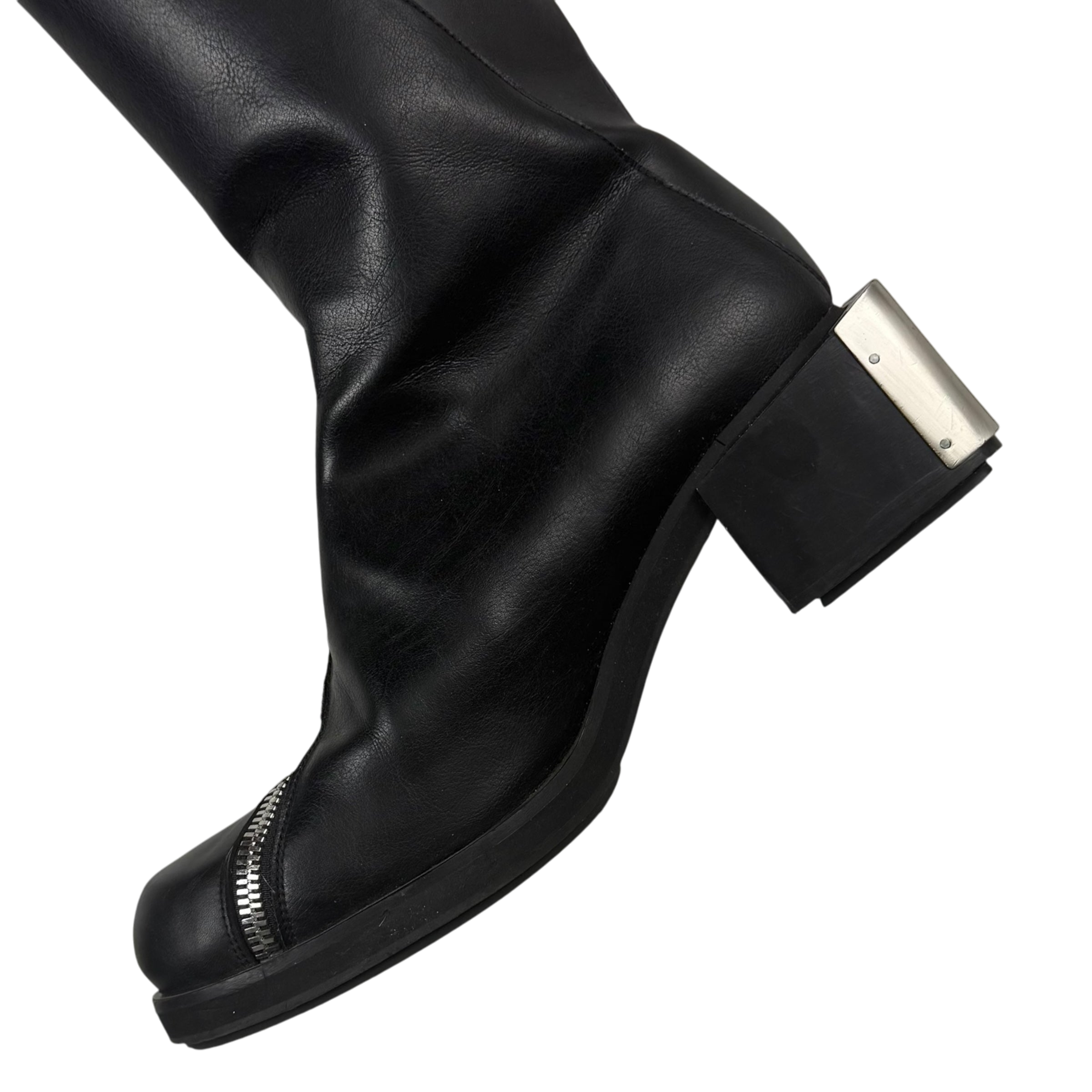 GmbH Knee-High Leather Riding Boots (fits US12)