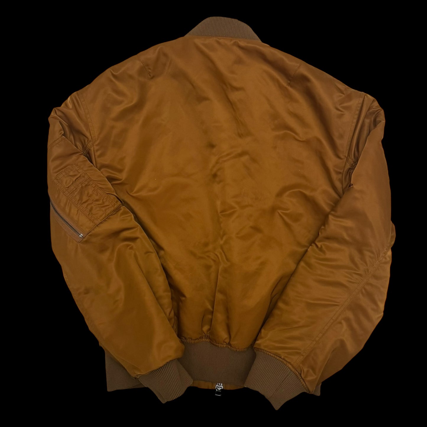 Acne Studios SS18 Makio MA-1 Bomber Jacket Brown (Fits M)